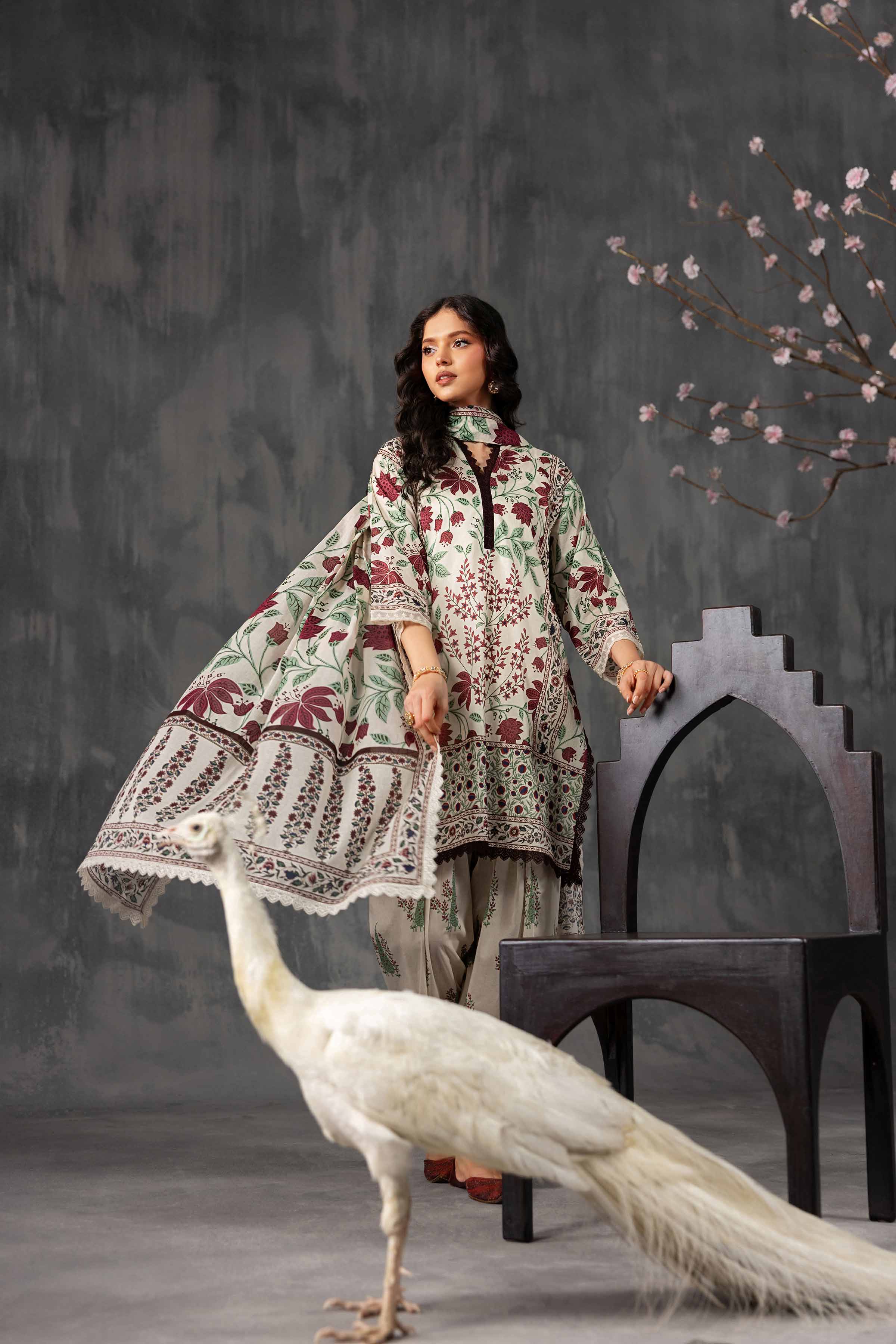 3 Piece - Printed Suit - KFE26-203