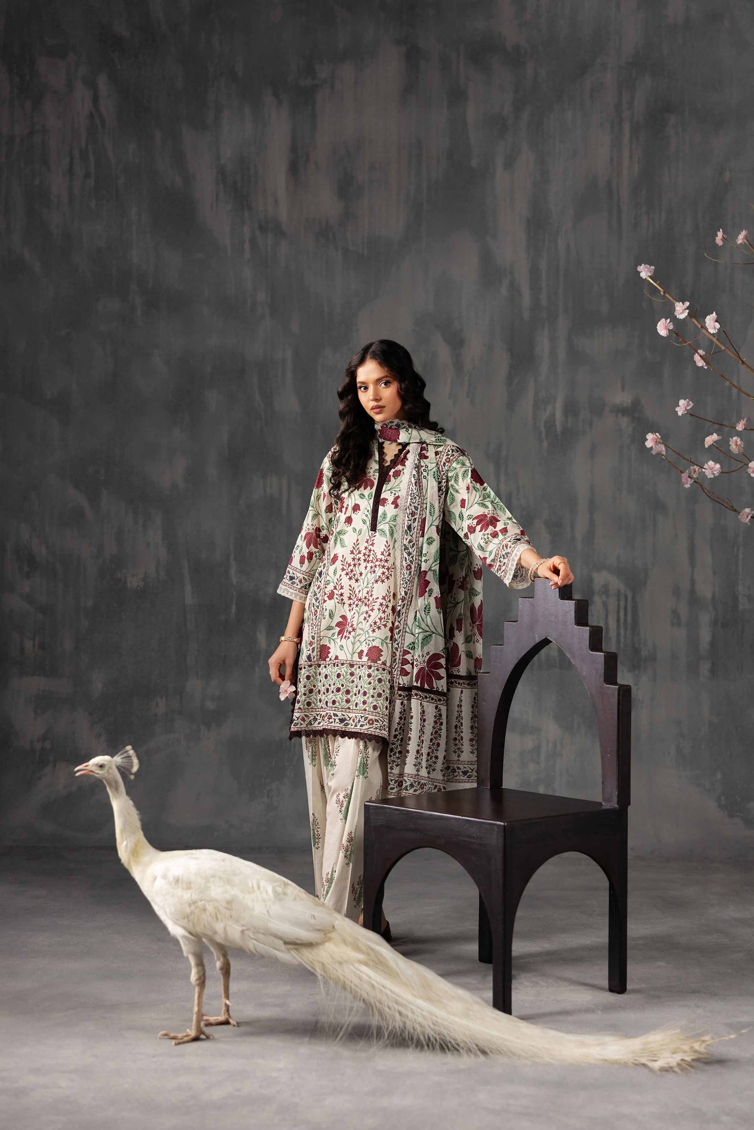 3 Piece - Printed Suit - KFE26-203