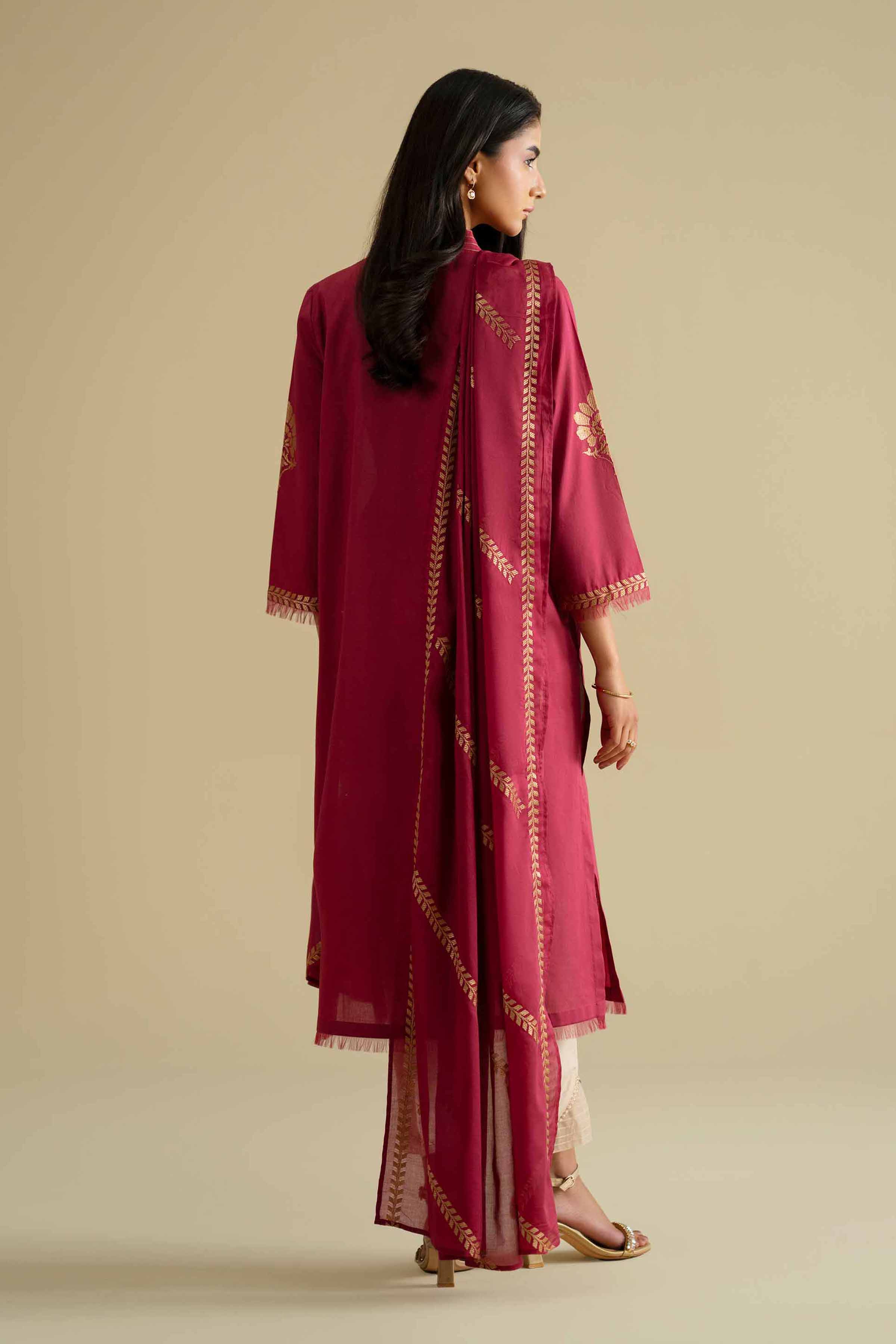 2 Piece - Embroidered Suit - KFE26-231