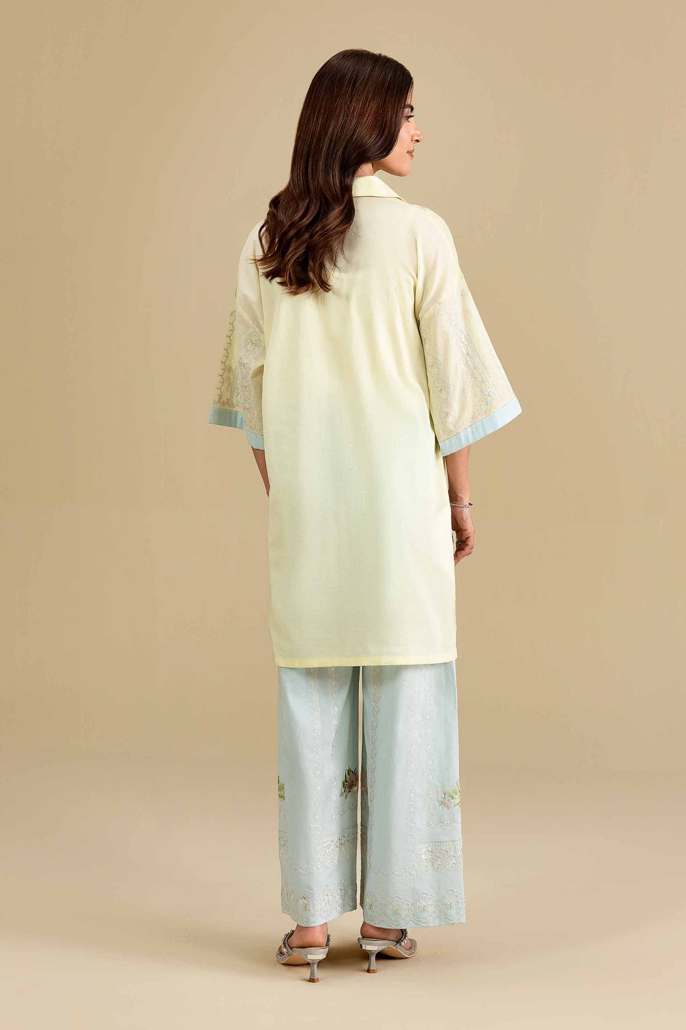 2 Piece - Embroidered Suit - KFE26-33