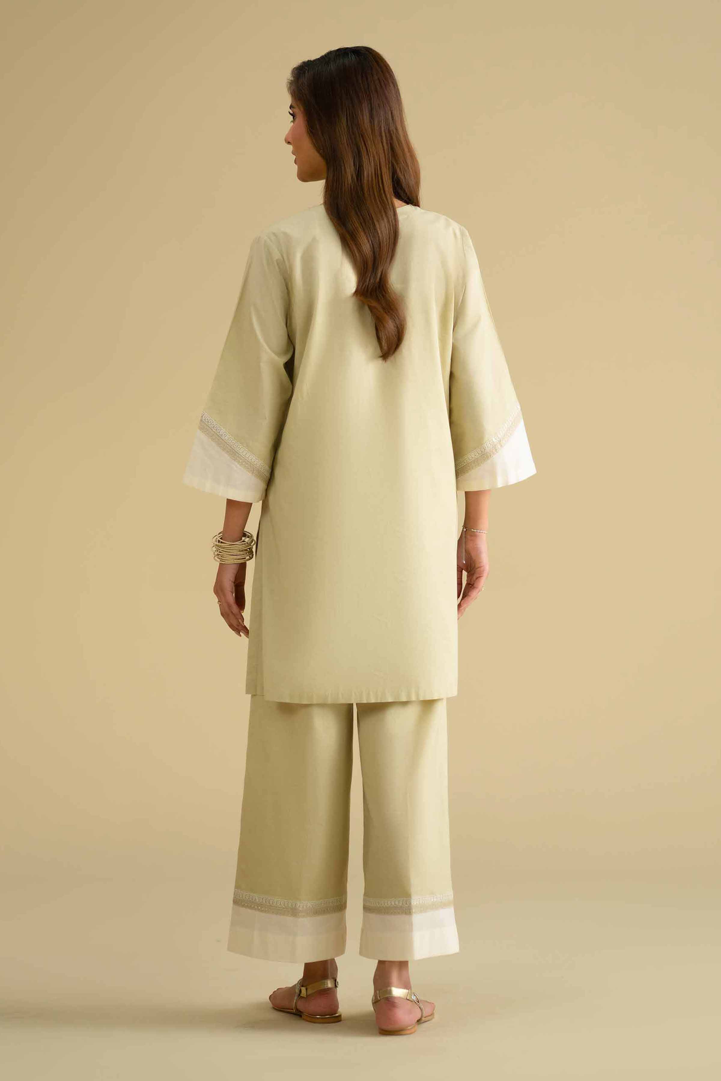 2 Piece - Embroidered Suit - KFE26-48