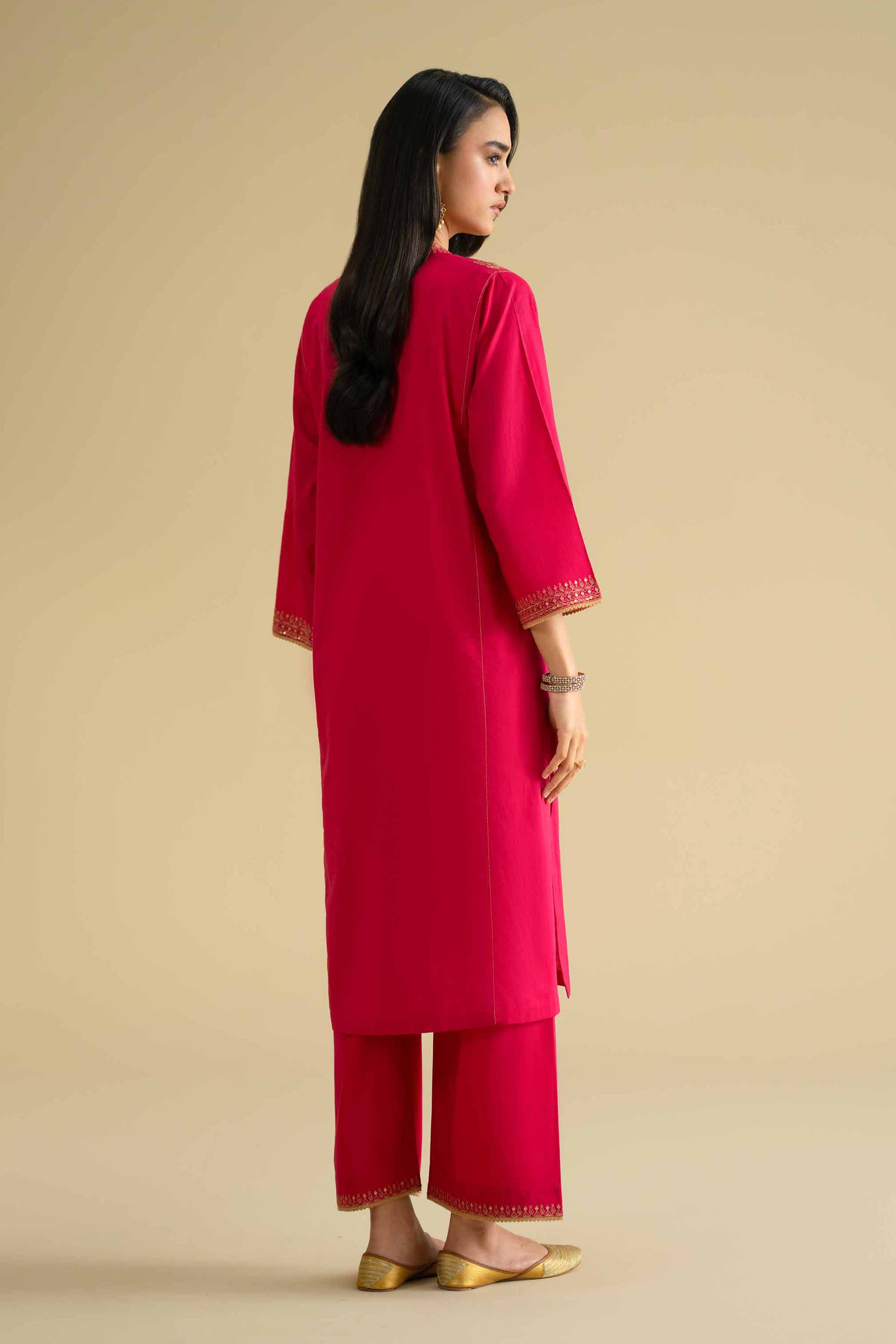 2 Piece - Embroidered Suit - KFE26-53