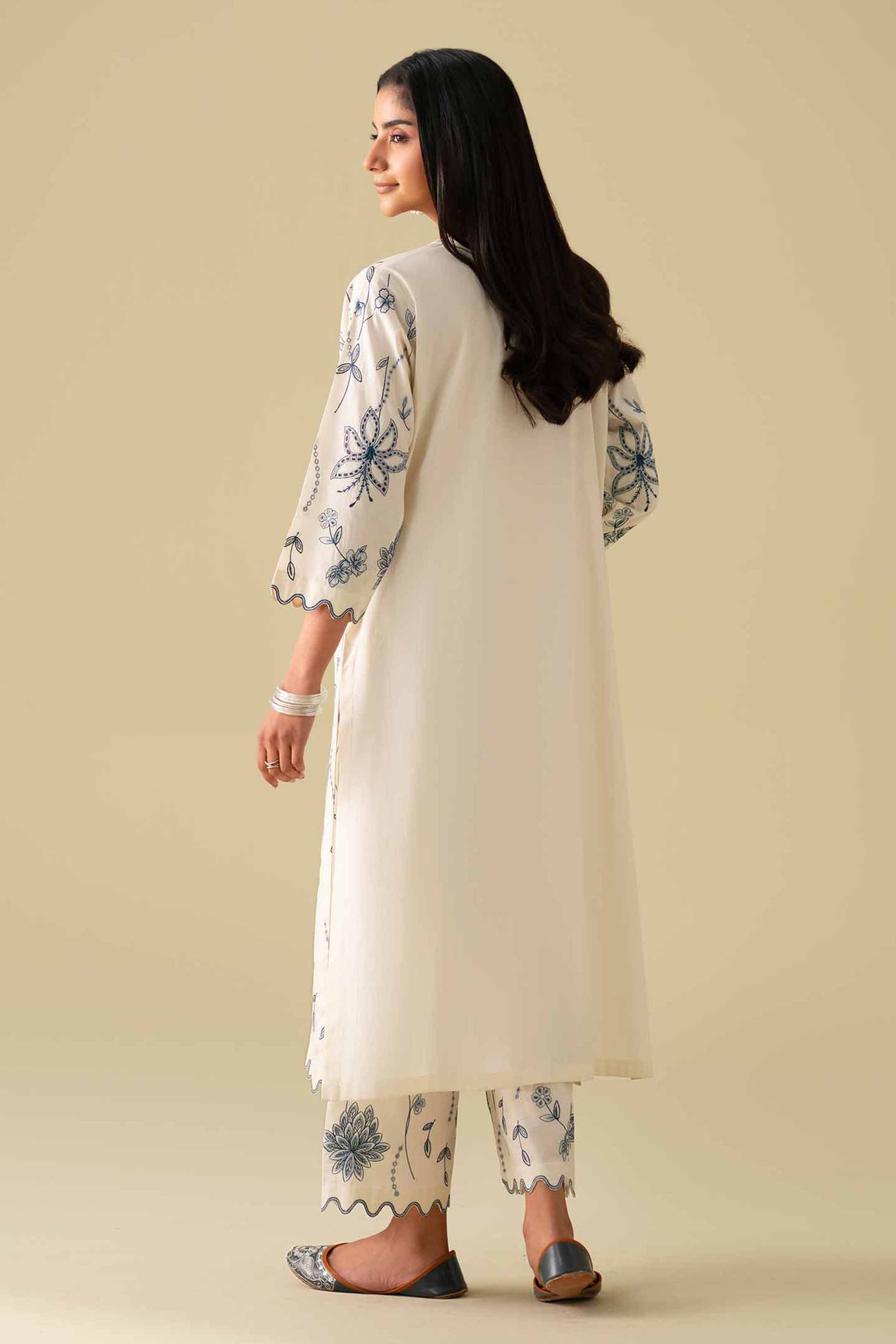 2 Piece - Embroidered Suit - KFE26-66