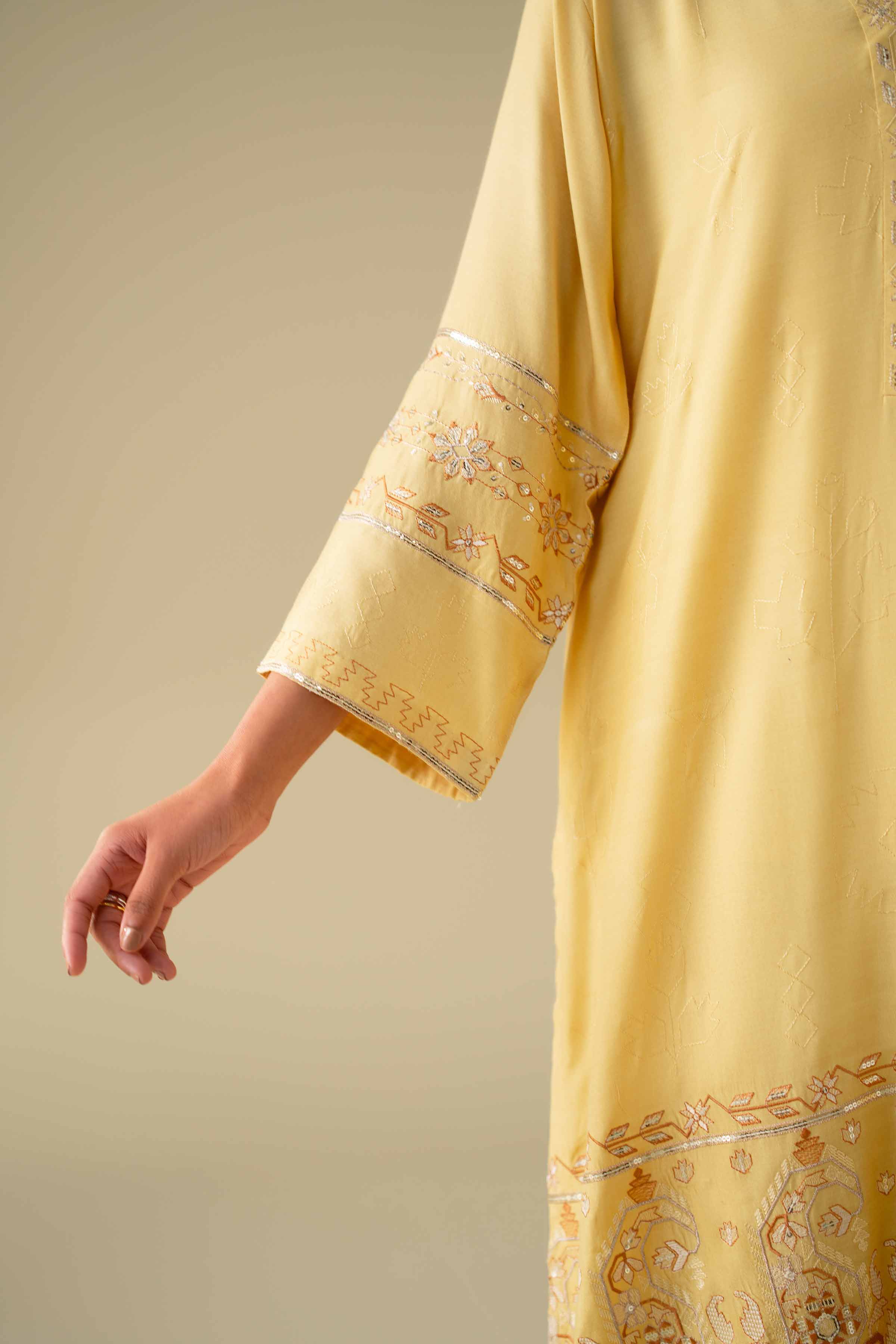 2 Piece - Embroidered Suit - KFE26-68