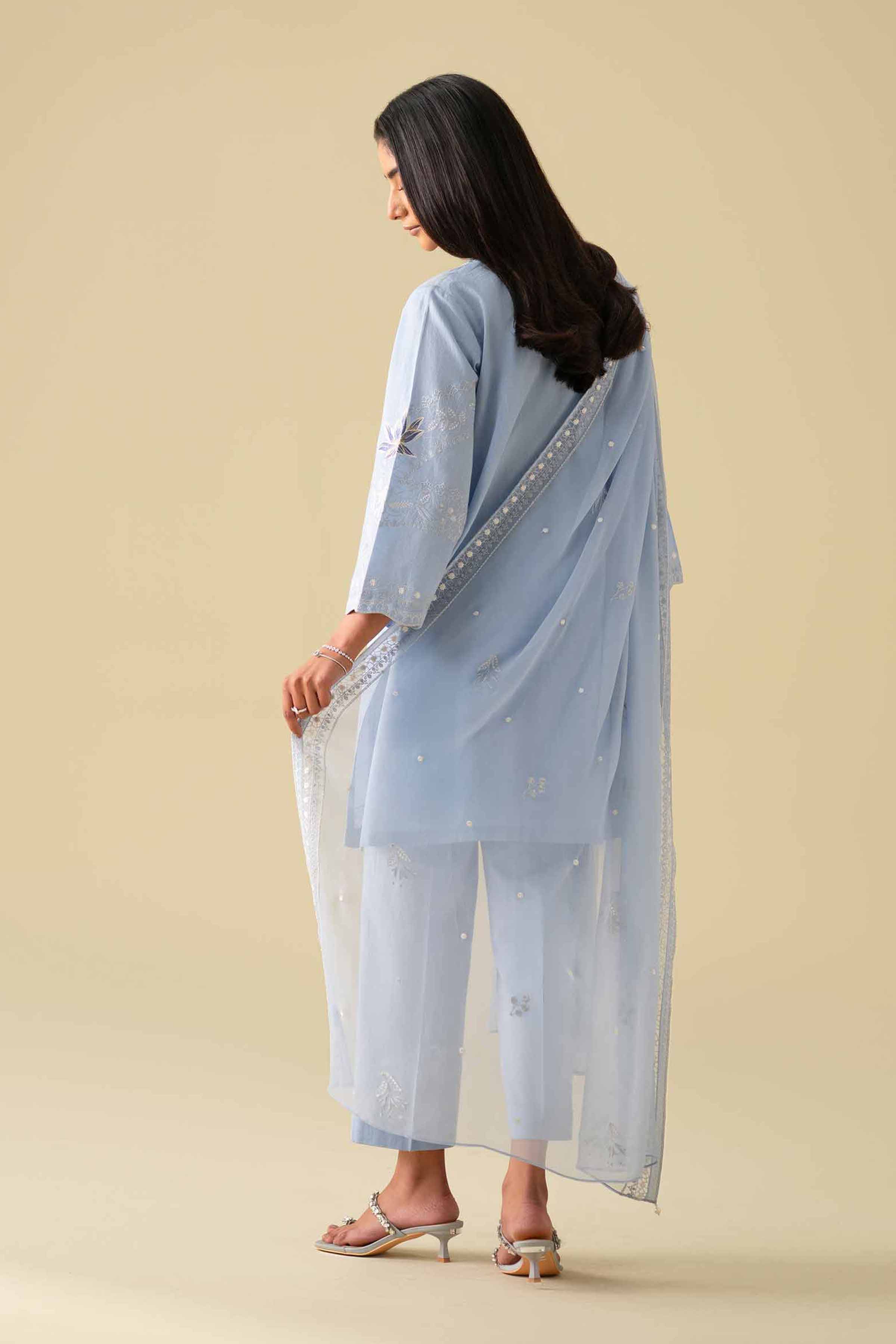 3 Piece - Embroidered Suit - KFE26-85