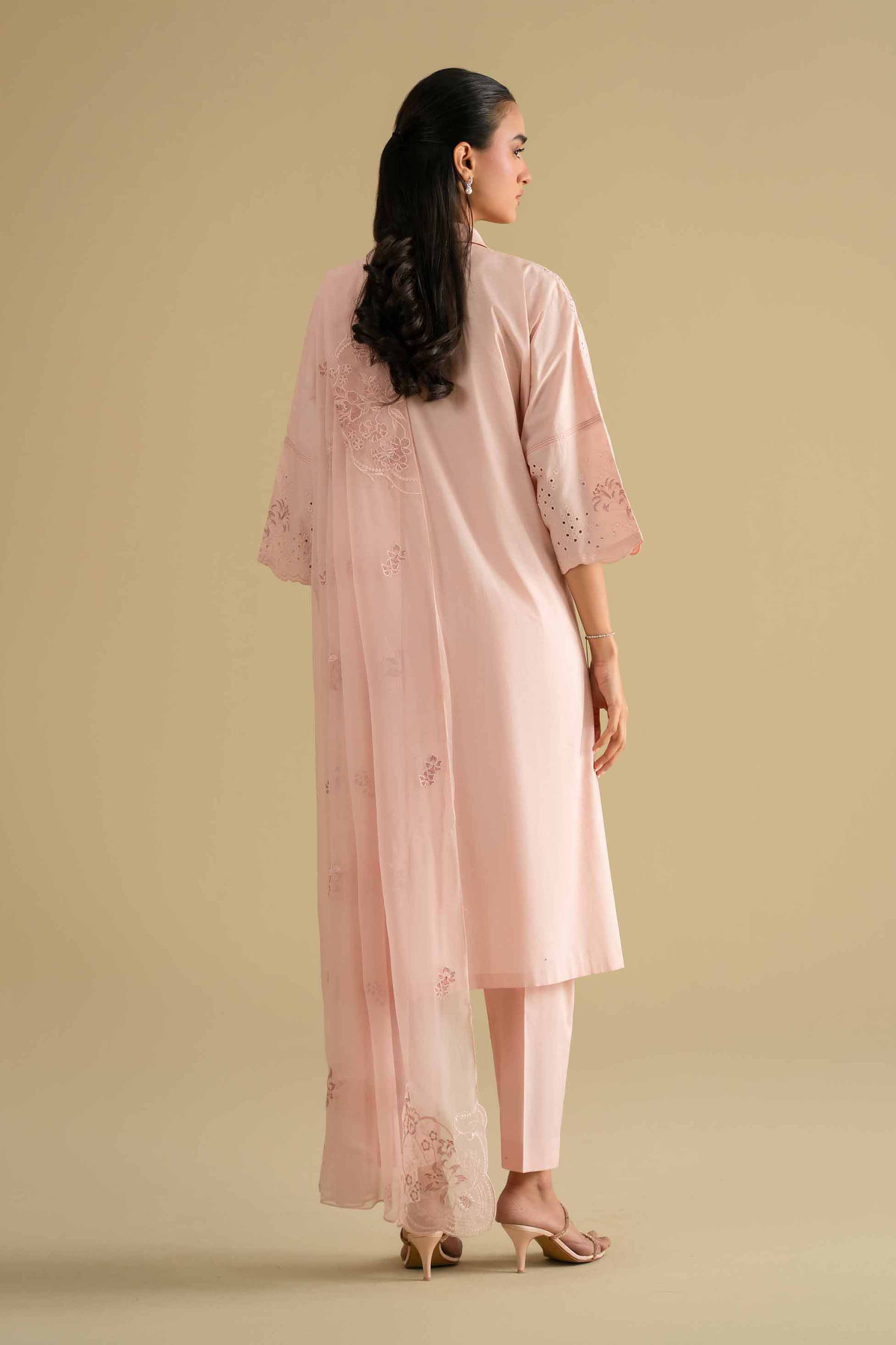 3 Piece - Embroidered Suit - KFE26-89