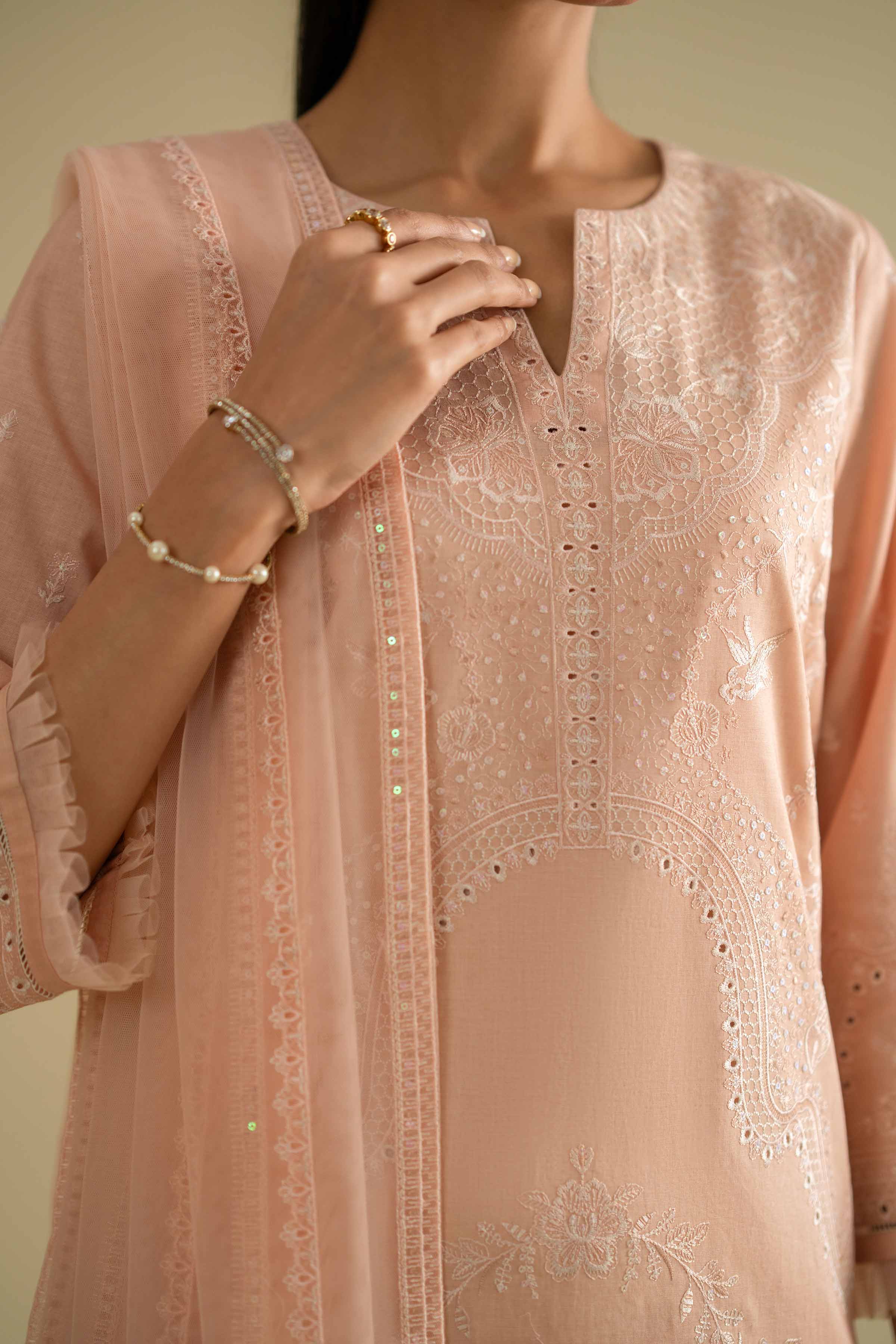 3 Piece - Embroidered Suit - KFE26-90
