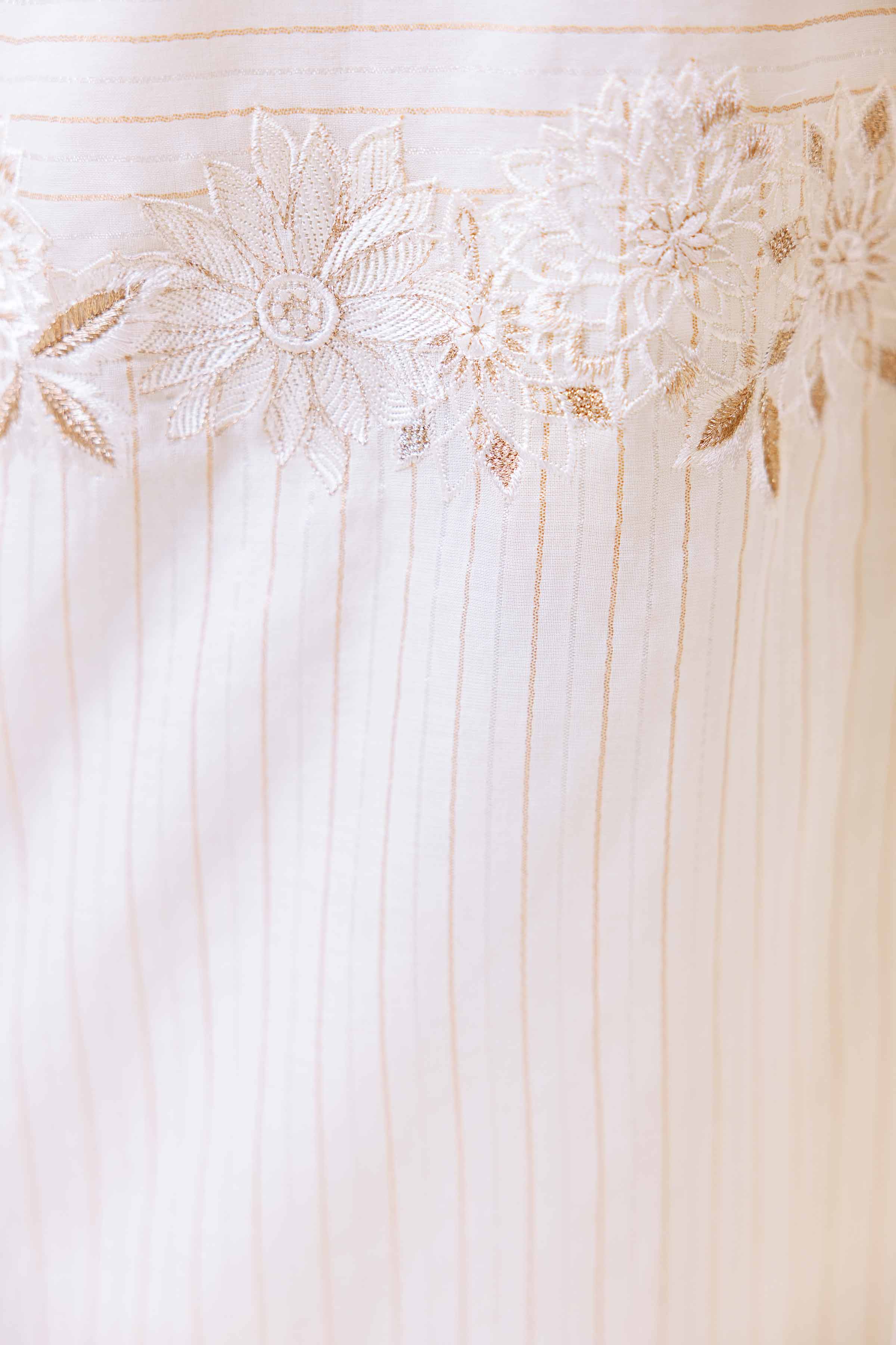 3 Piece - Embroidered Suit - KFS24-79