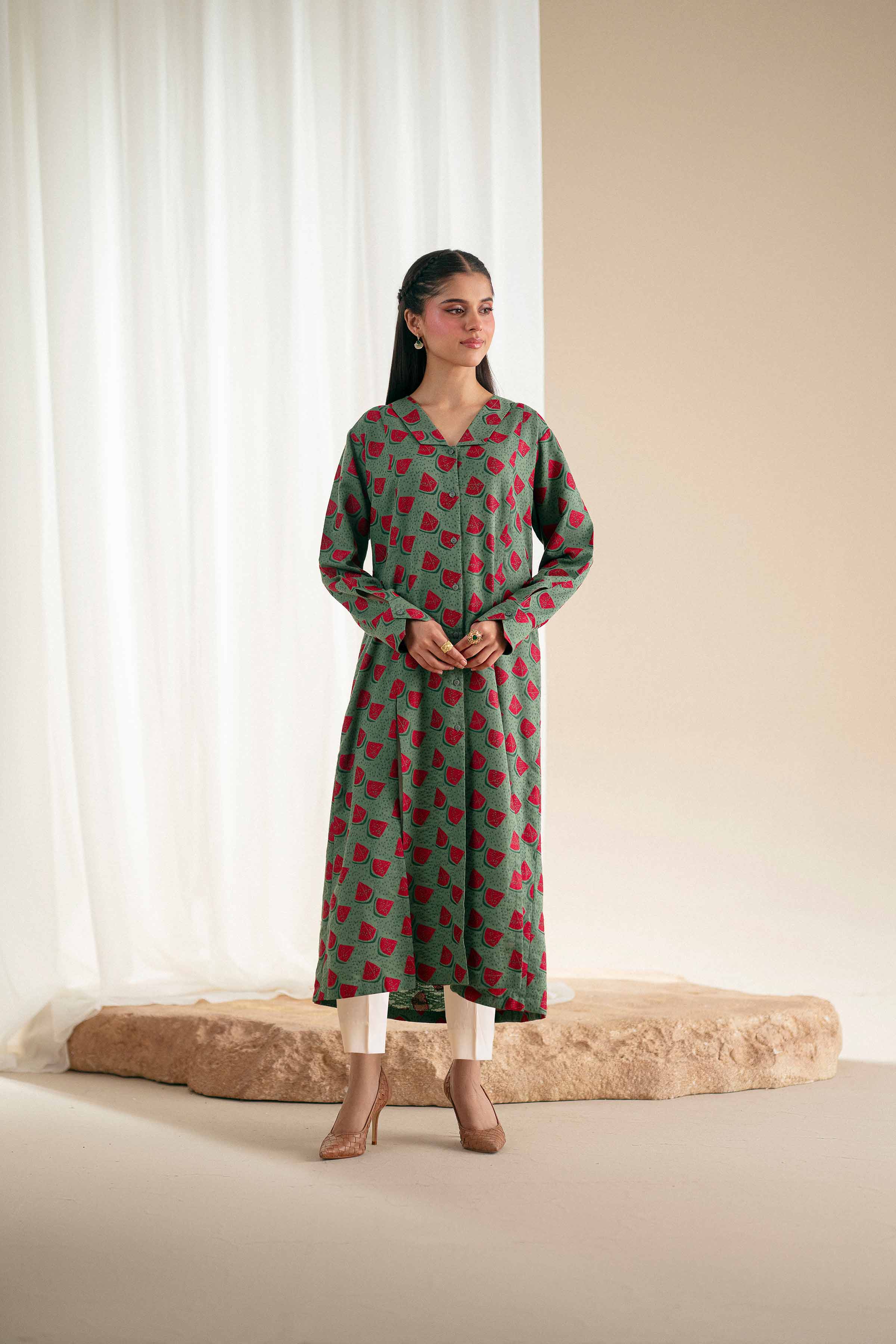 Printed Shirt - KFS25-114