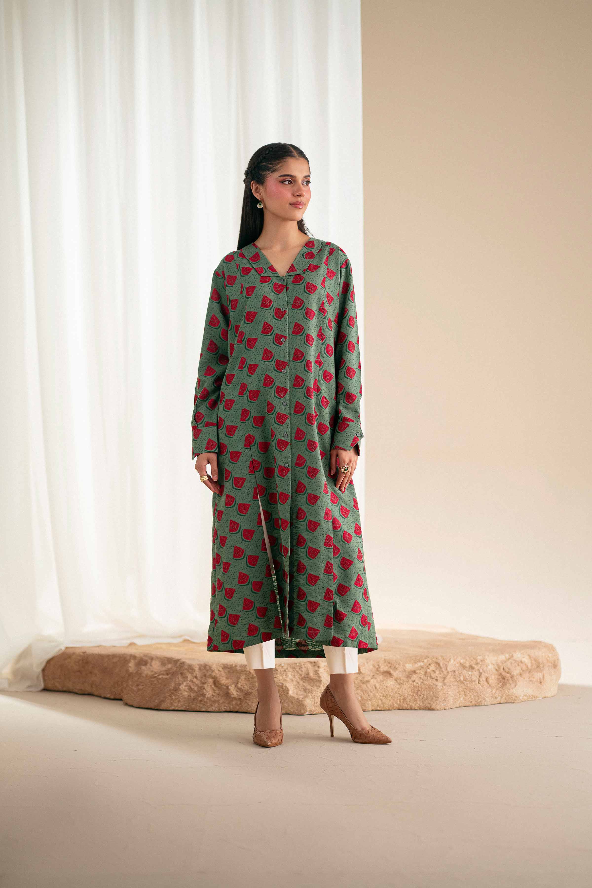 Printed Shirt - KFS25-114