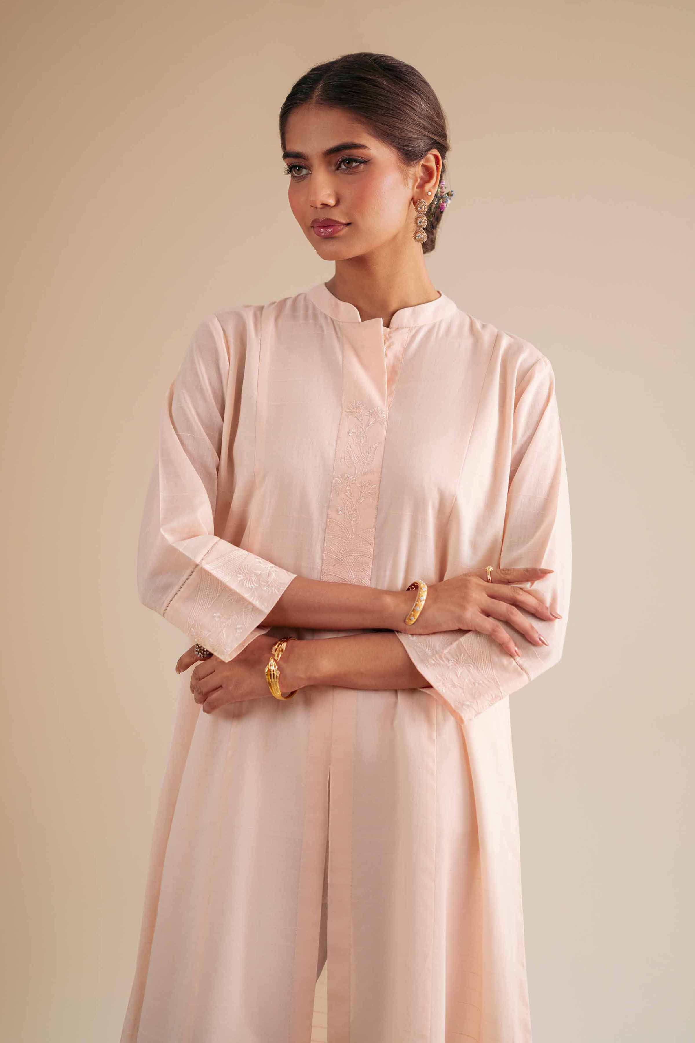 Embroidered Shirt - KFS25-117