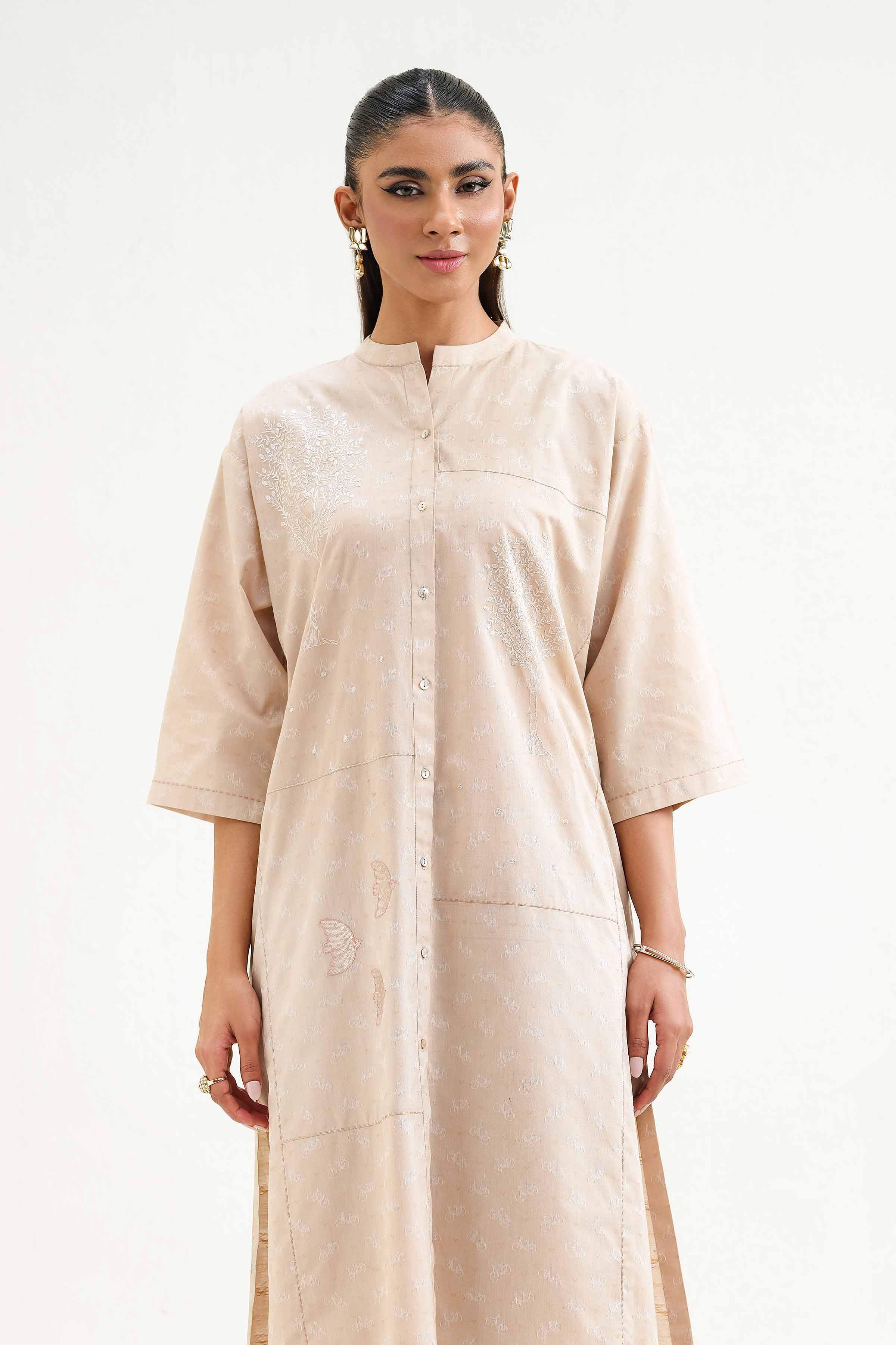 2 Piece - Embroidered Suit - KFS25-64