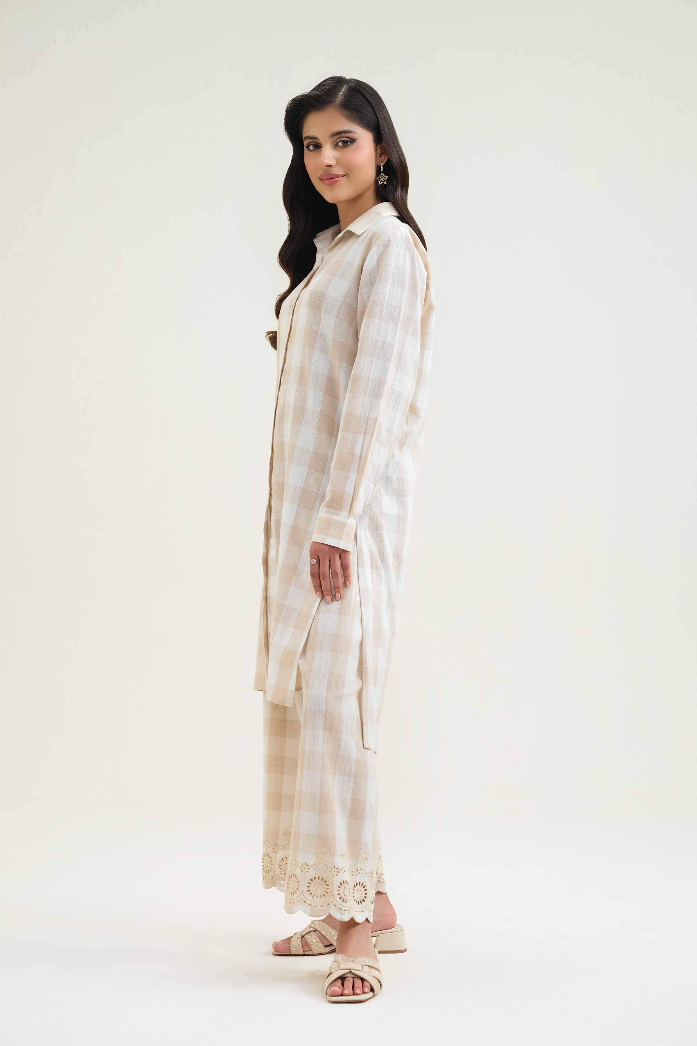 2 Piece - Embroidered Suit - KFS25-65