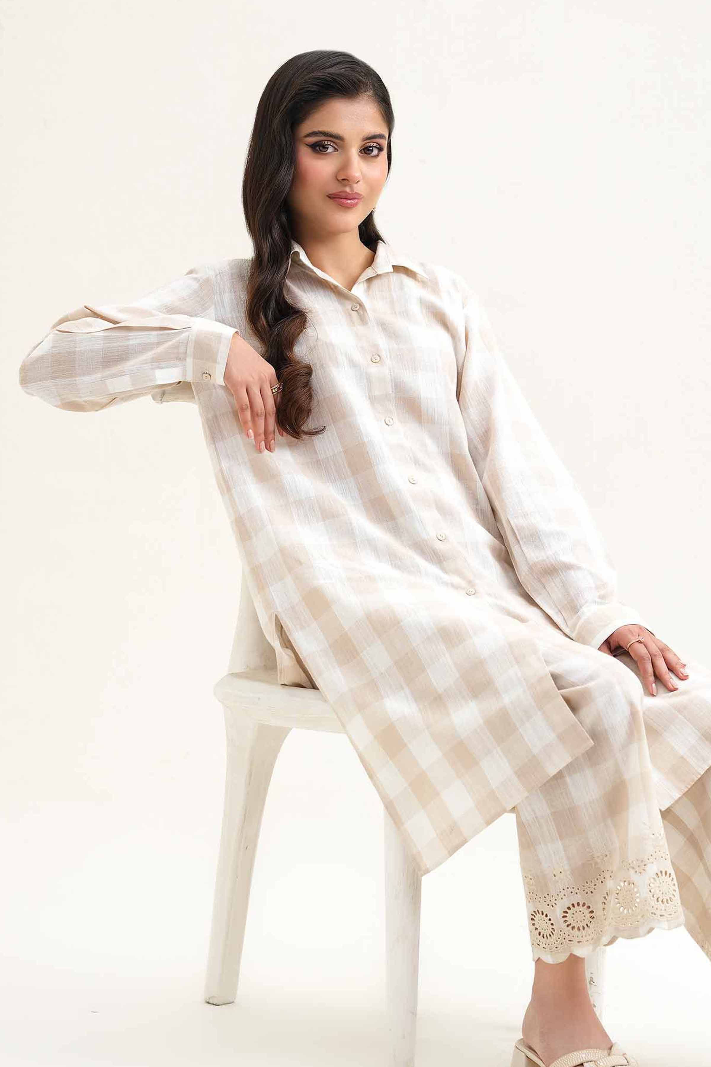 2 Piece - Embroidered Suit - KFS25-65