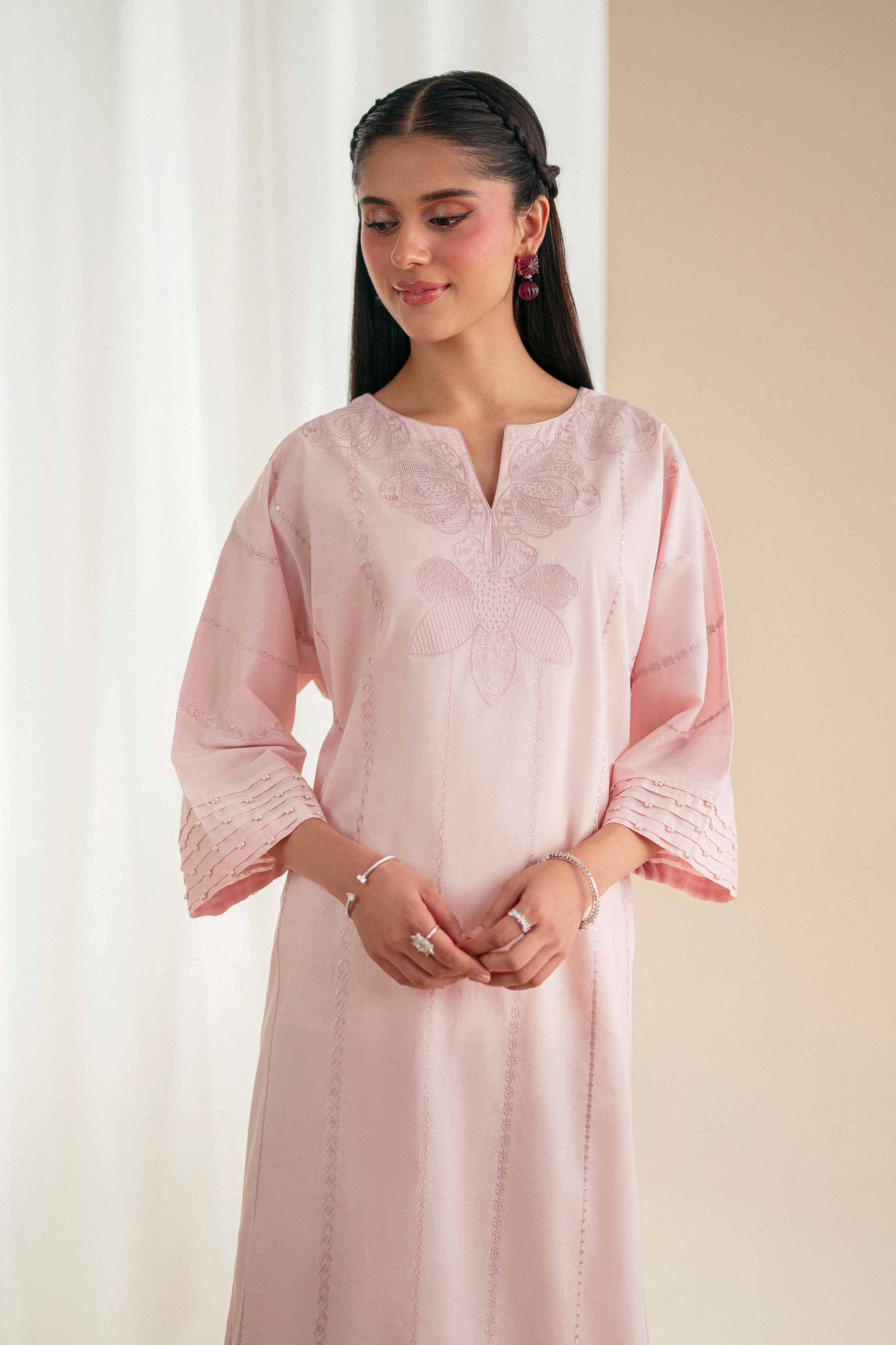 Embroidered Shirt - KFS25-92