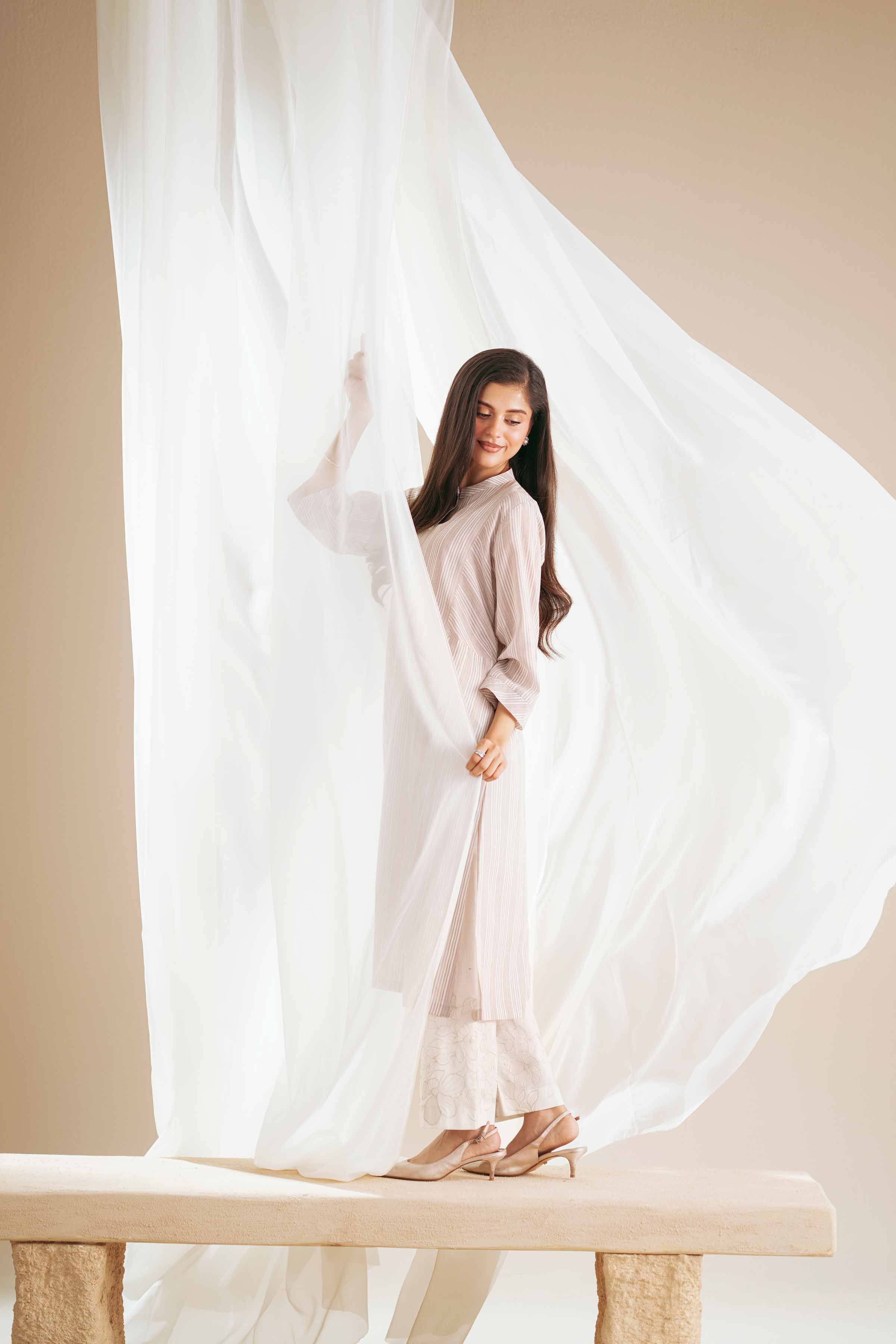 2 Piece - Embroidered Suit - KFS25-93