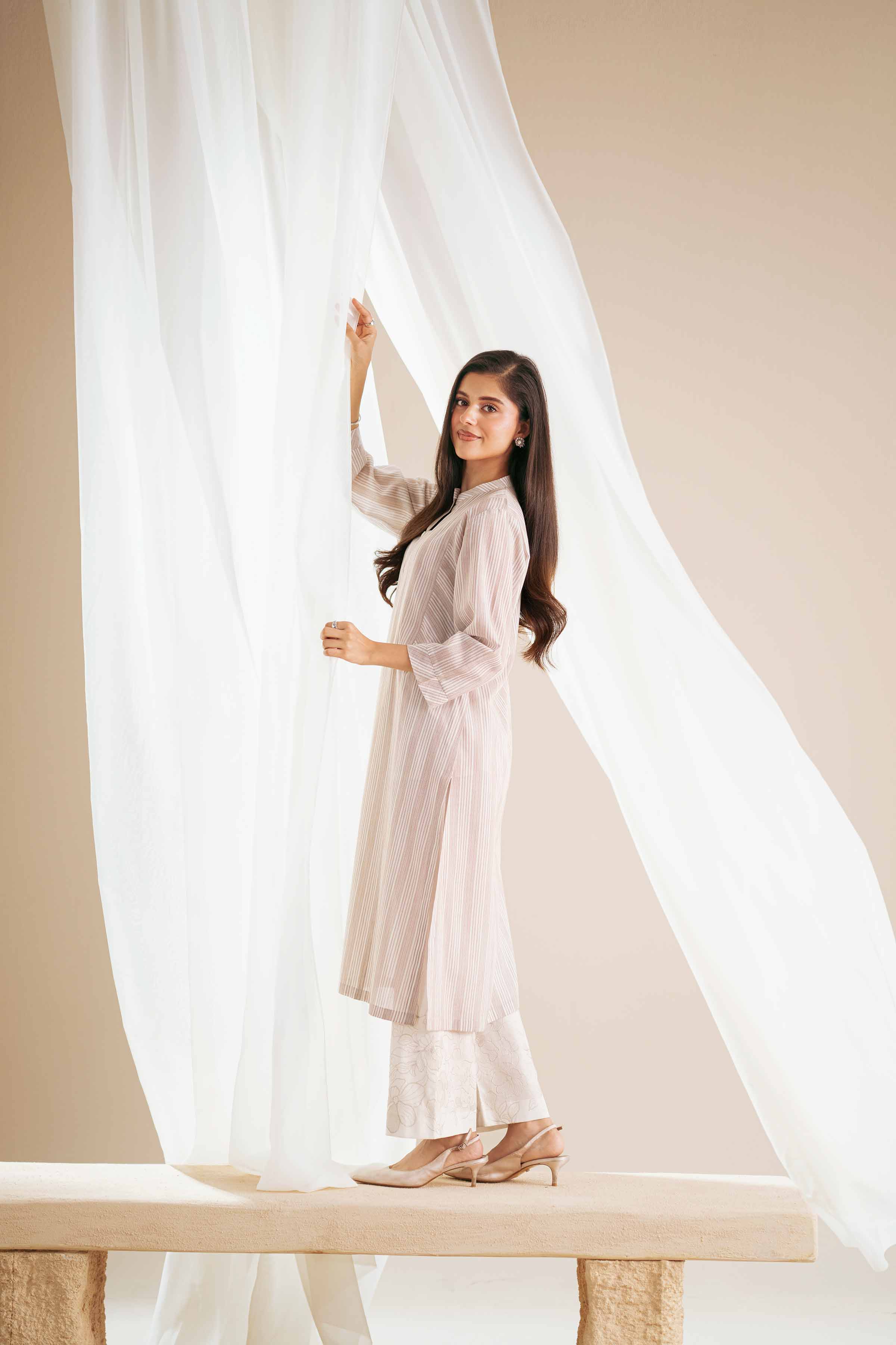 2 Piece - Embroidered Suit - KFS25-93