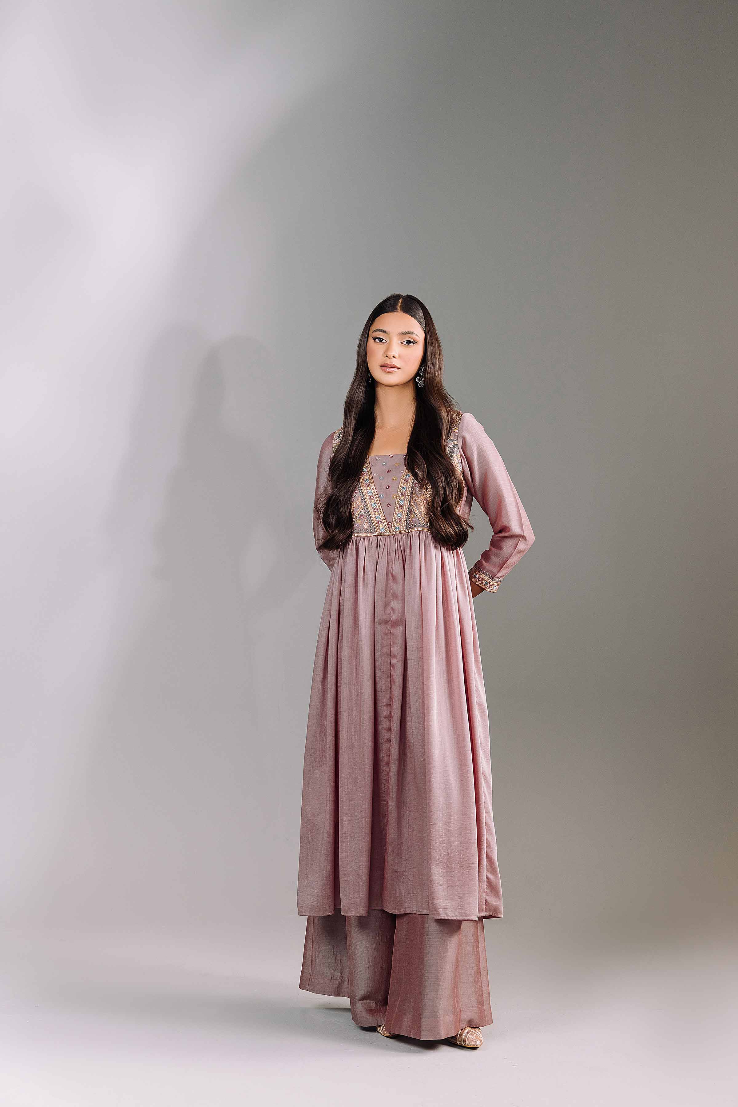 2 Piece - Embroidered Suit - KFW24-85