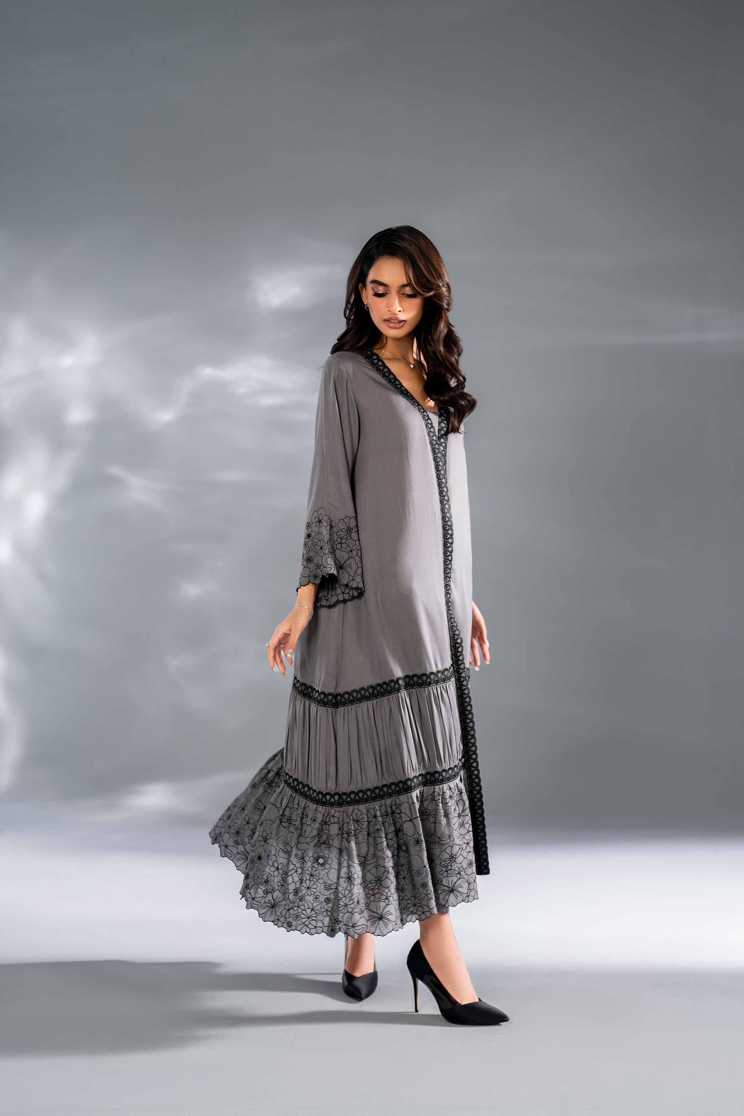 2 Piece - Embroidered Suit - KFW24-108