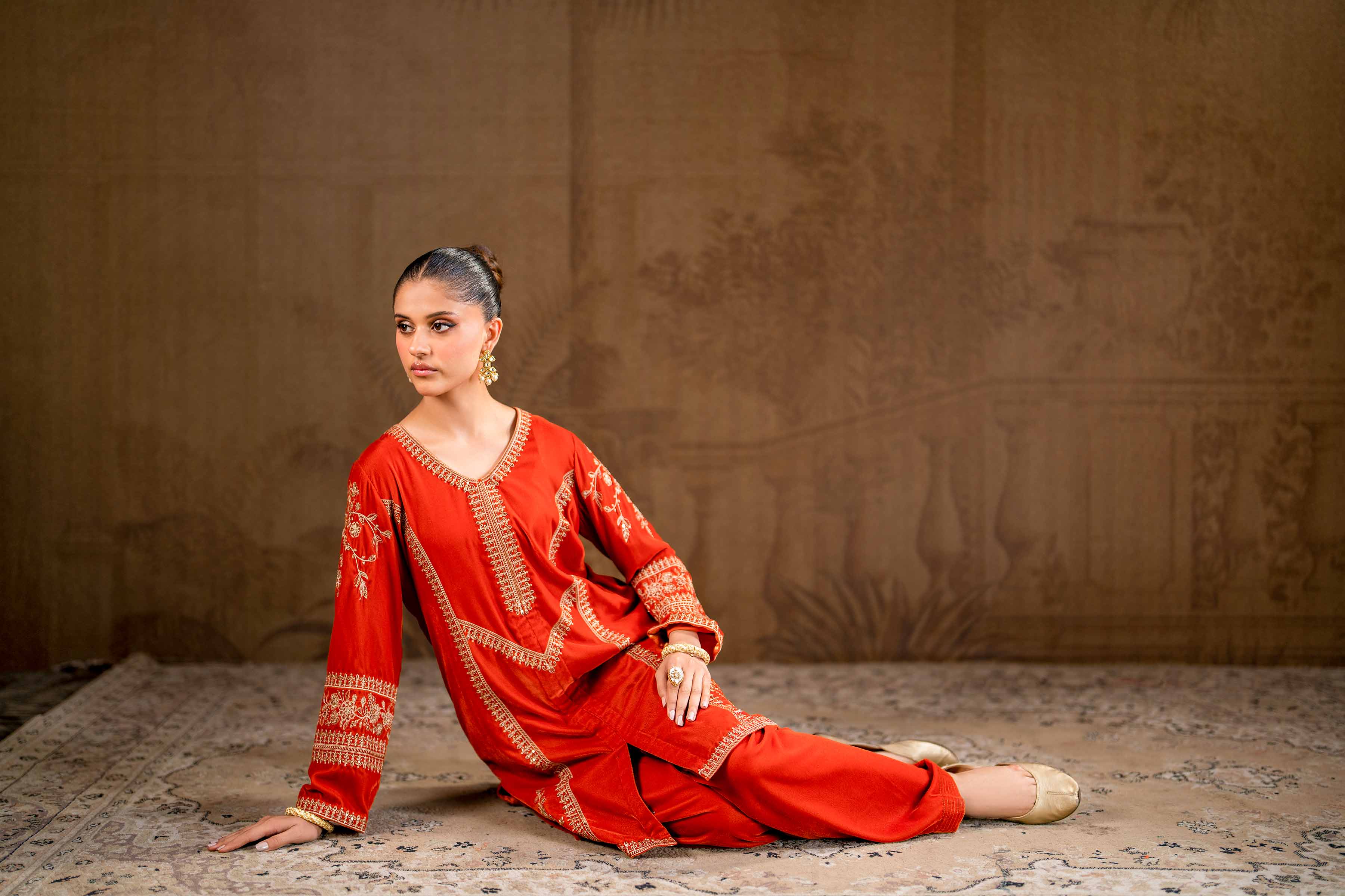 2 Piece - Embroidered Suit - KFW24-20 (Moved As Per SC Instructions)