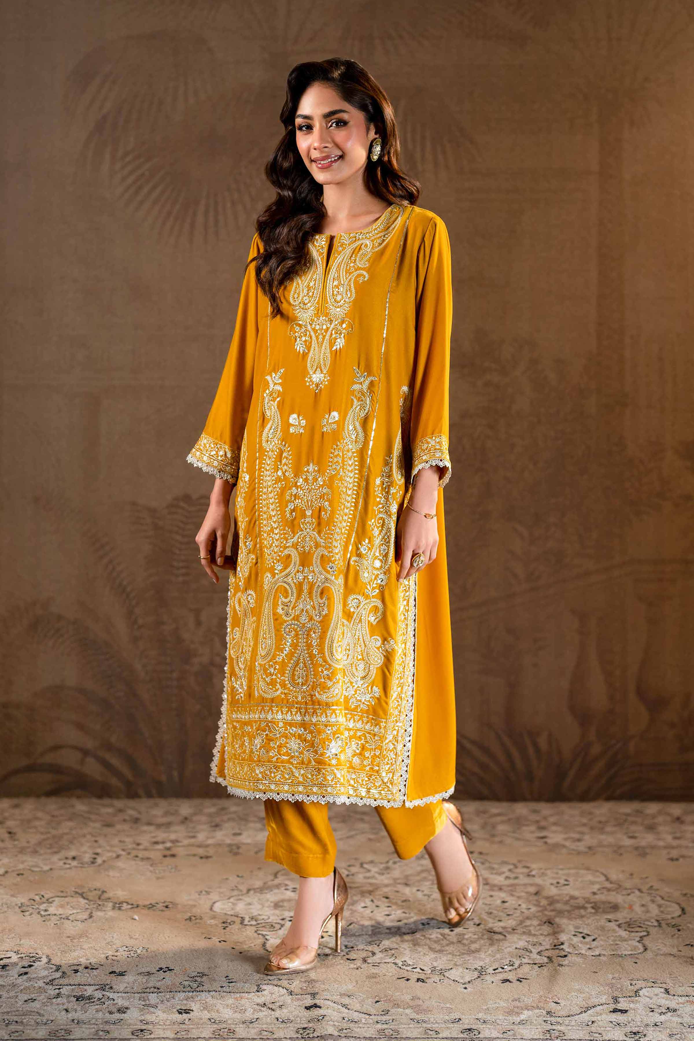 2 Piece - Embroidered Suit - KFW24-22