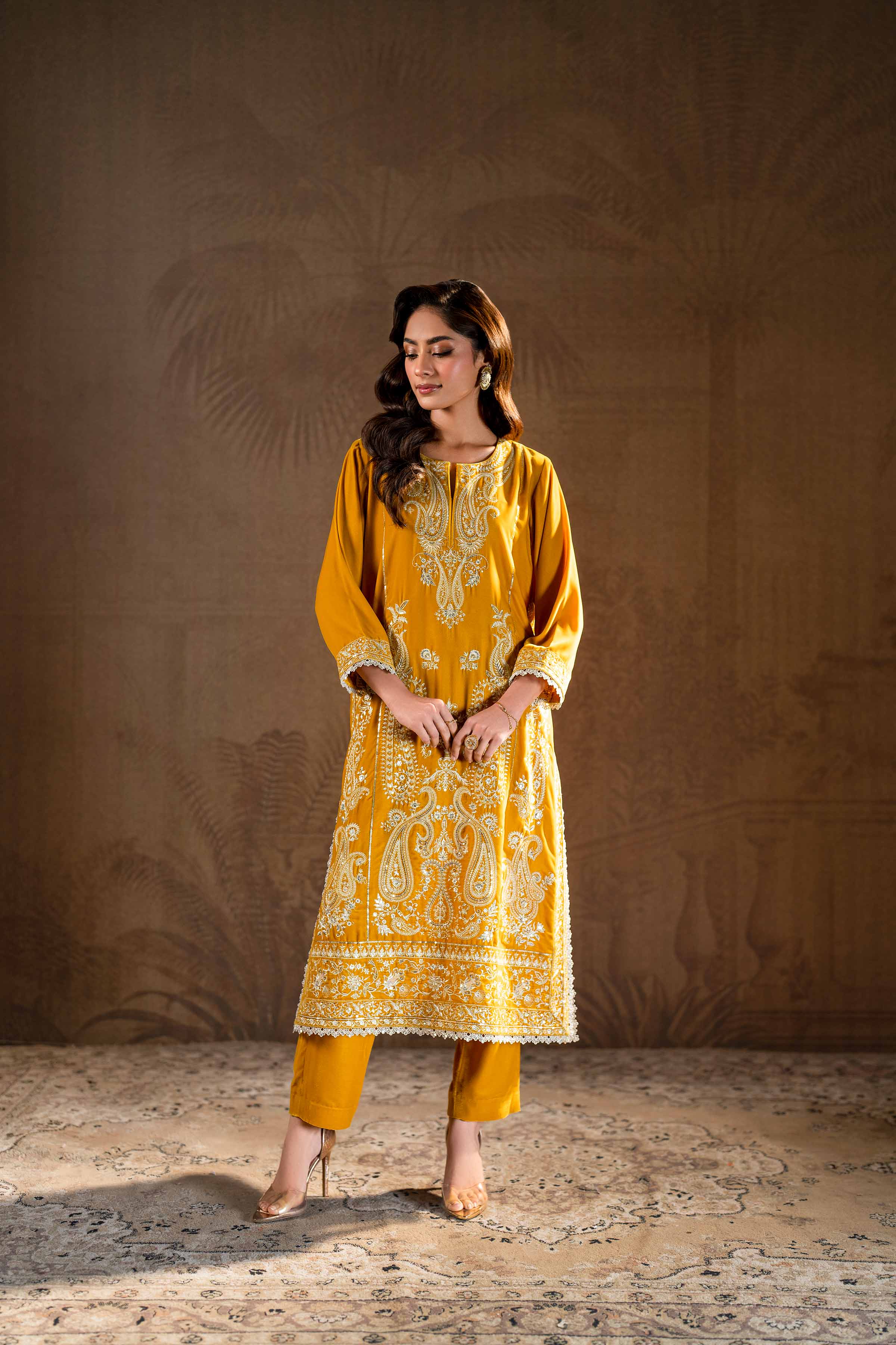2 Piece - Embroidered Suit - KFW24-22