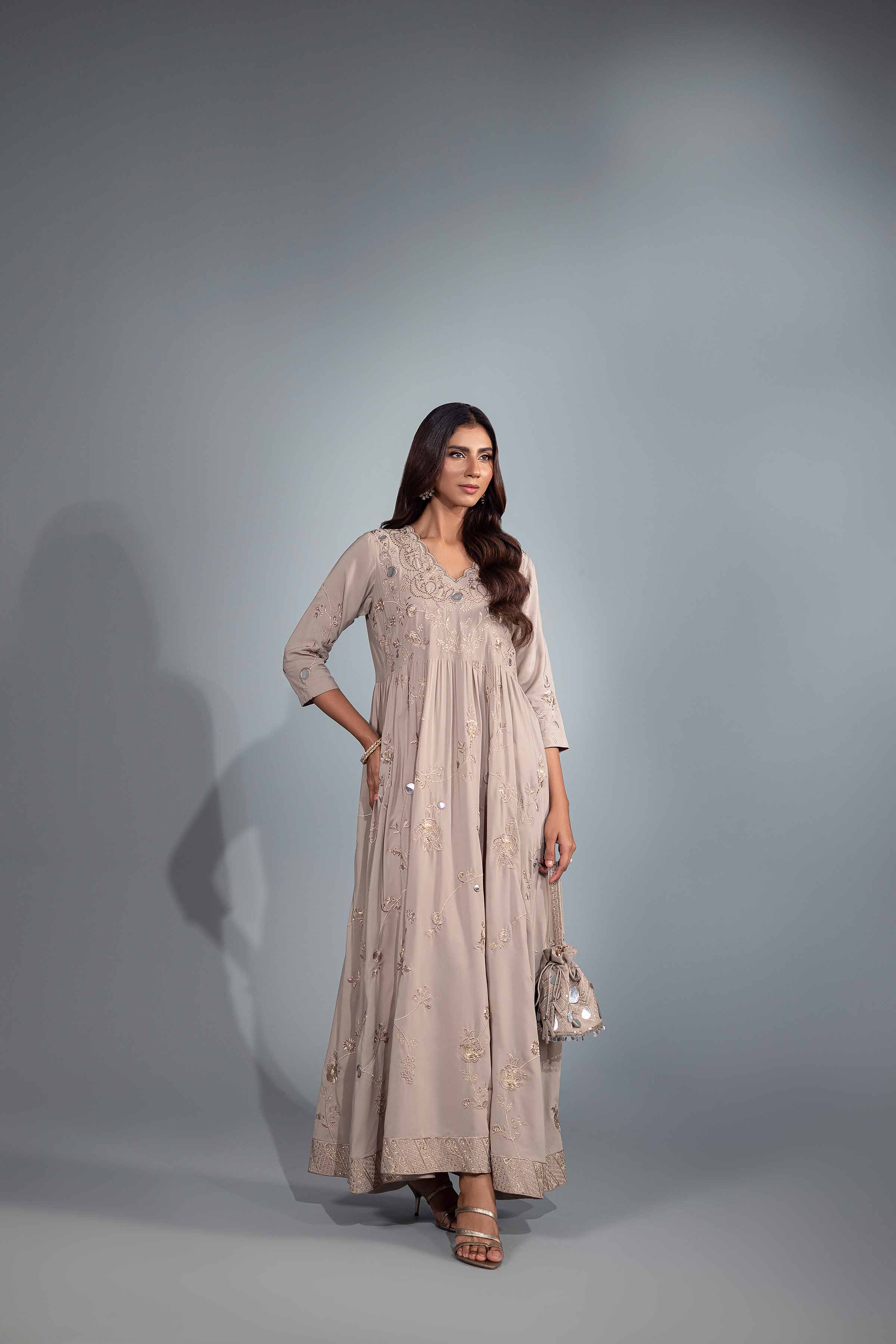 Embroidered Dress - KFW24-28