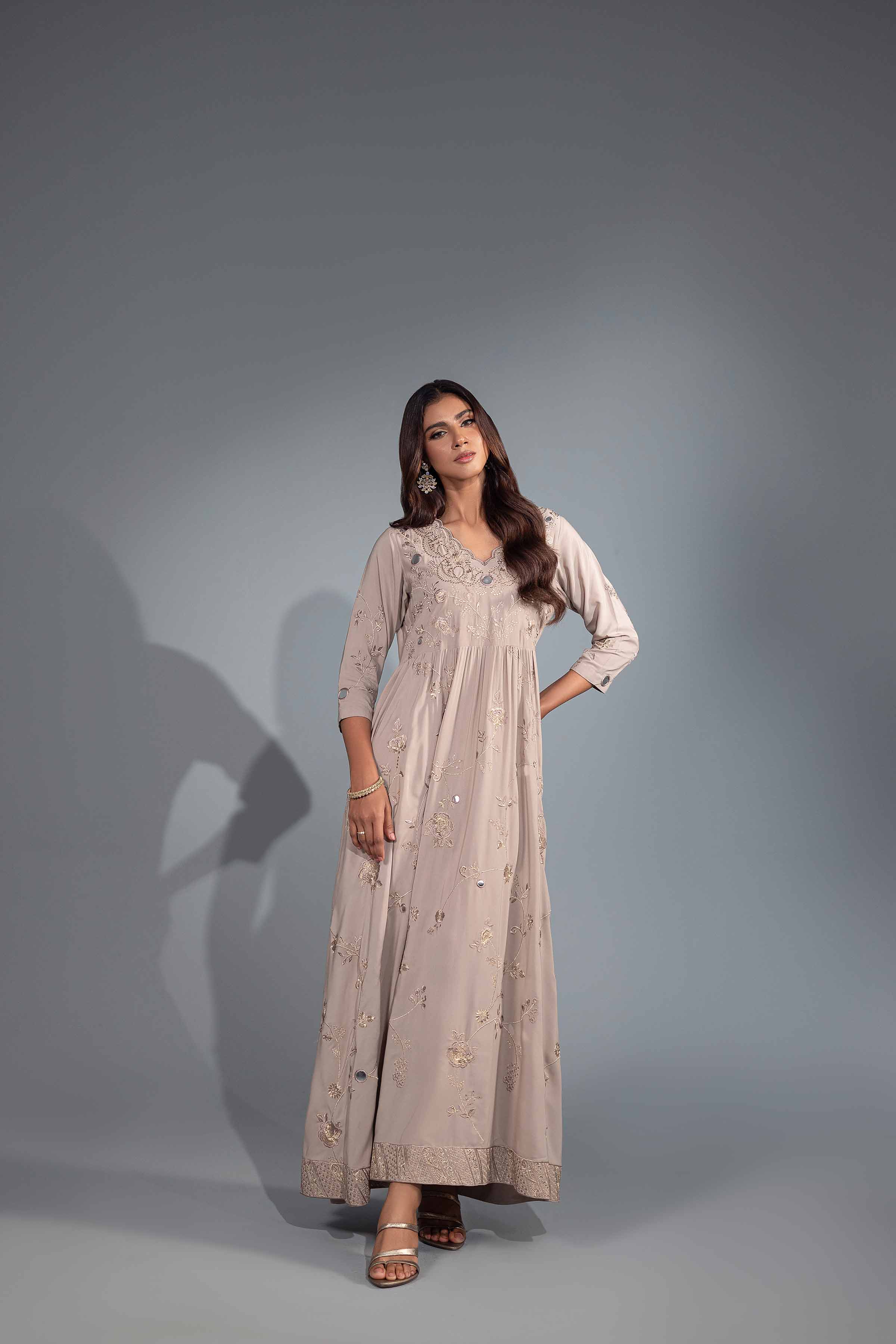 Embroidered Dress - KFW24-28