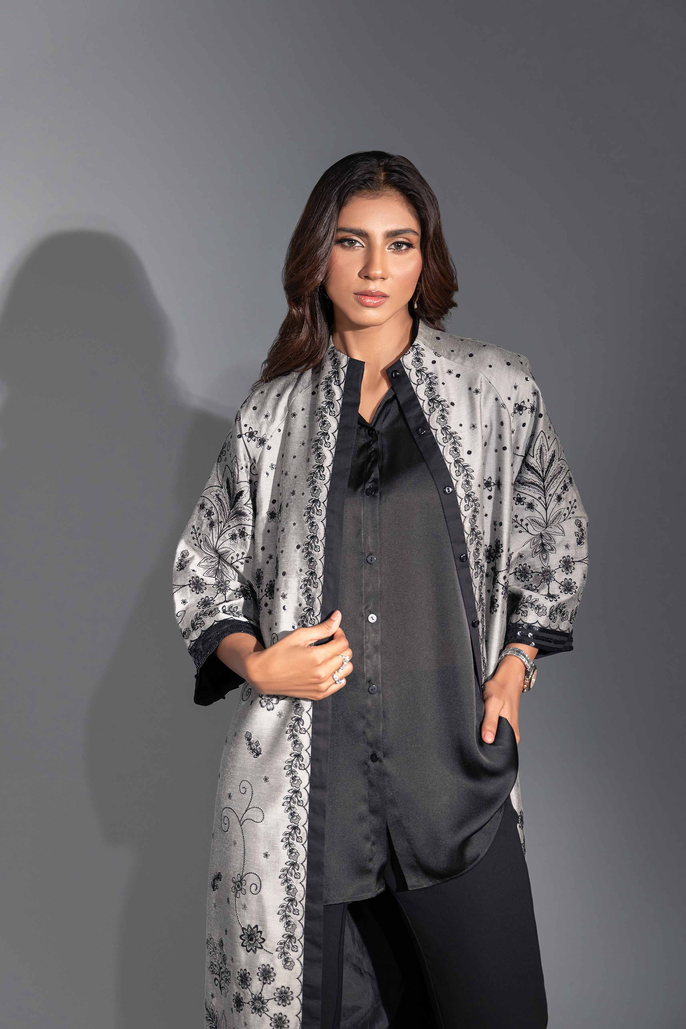 Embroidered Jacket - KFW24-36