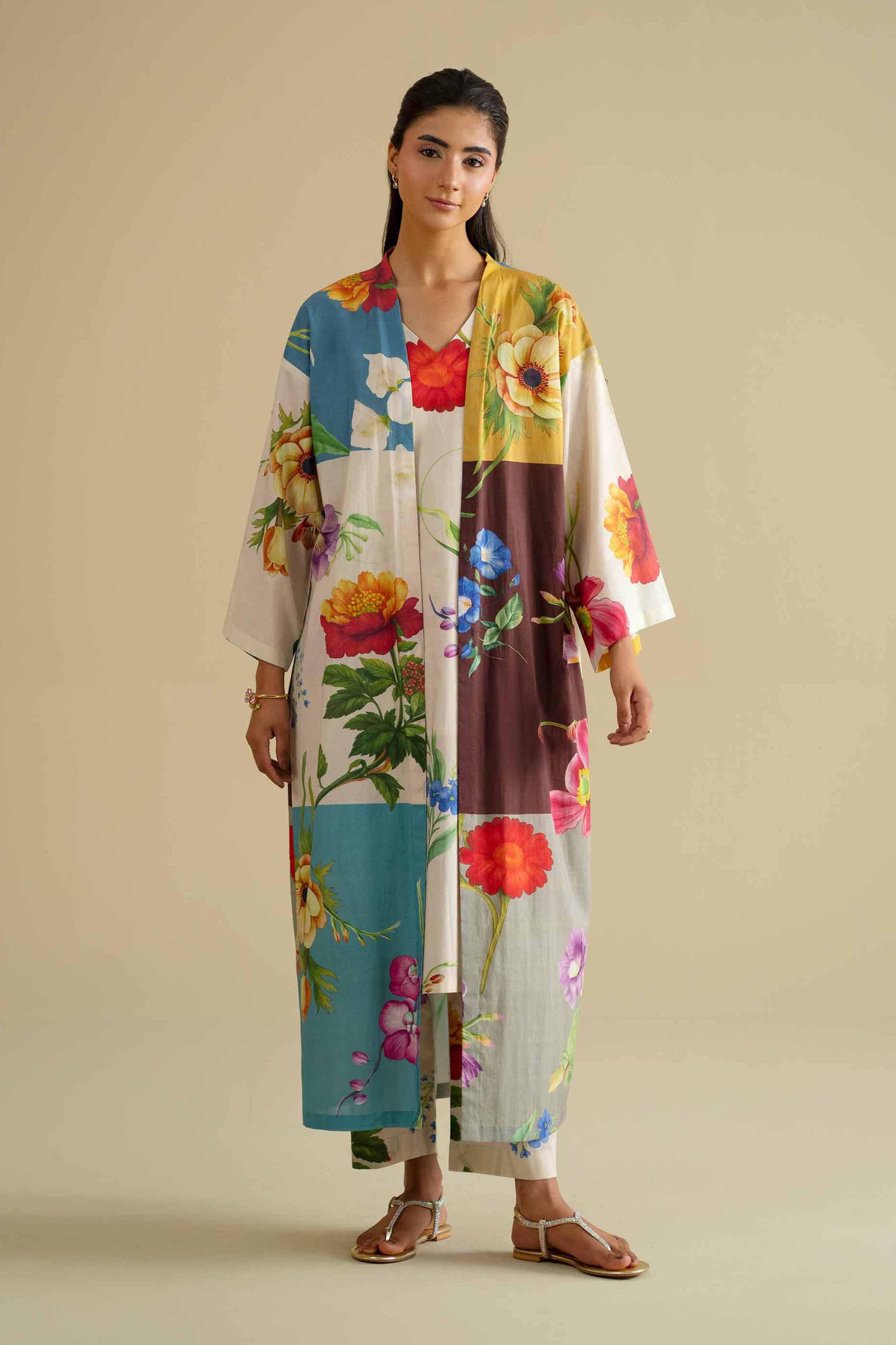 3 Piece - Printed Loungewear - KLS26-01