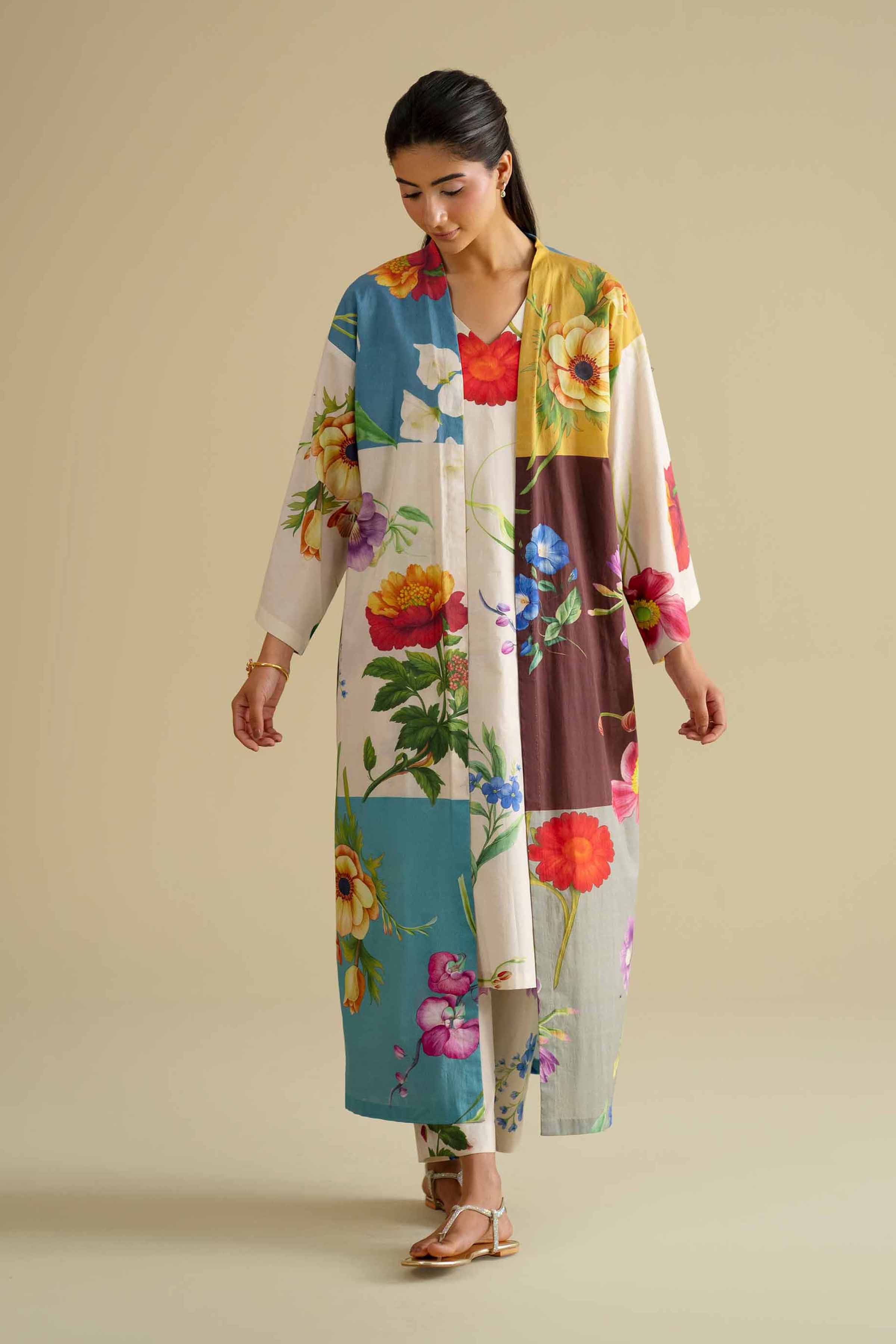 3 Piece - Printed Loungewear - KLS26-01