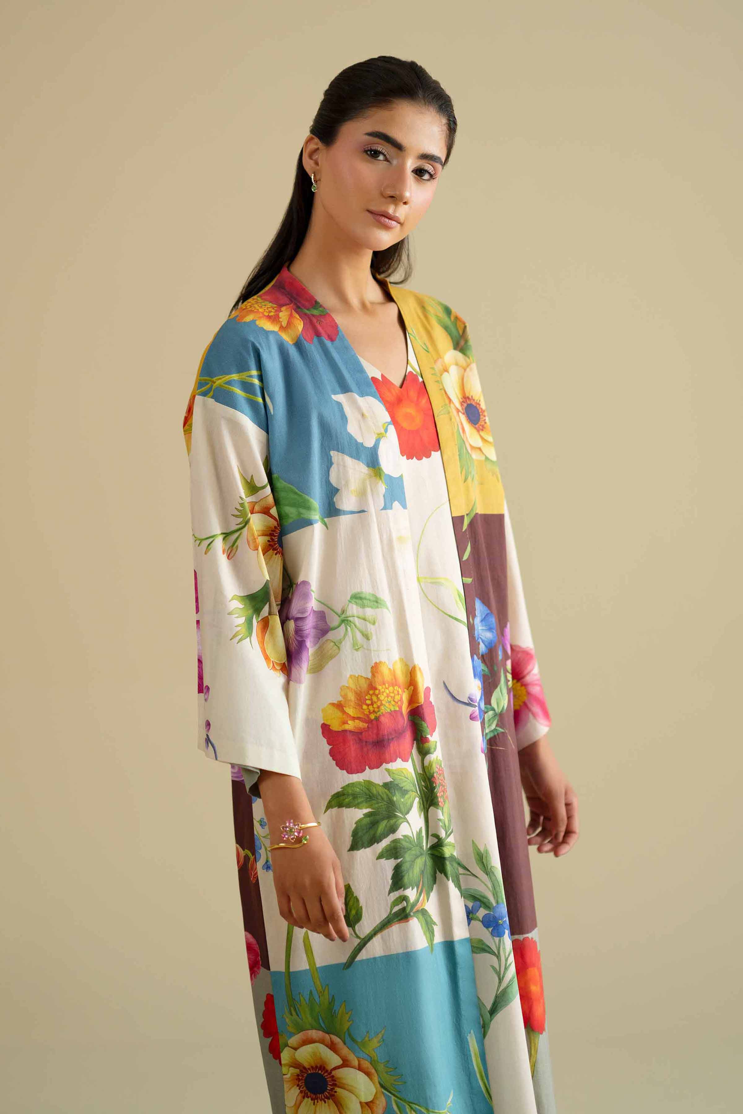 3 Piece - Printed Loungewear - KLS26-01
