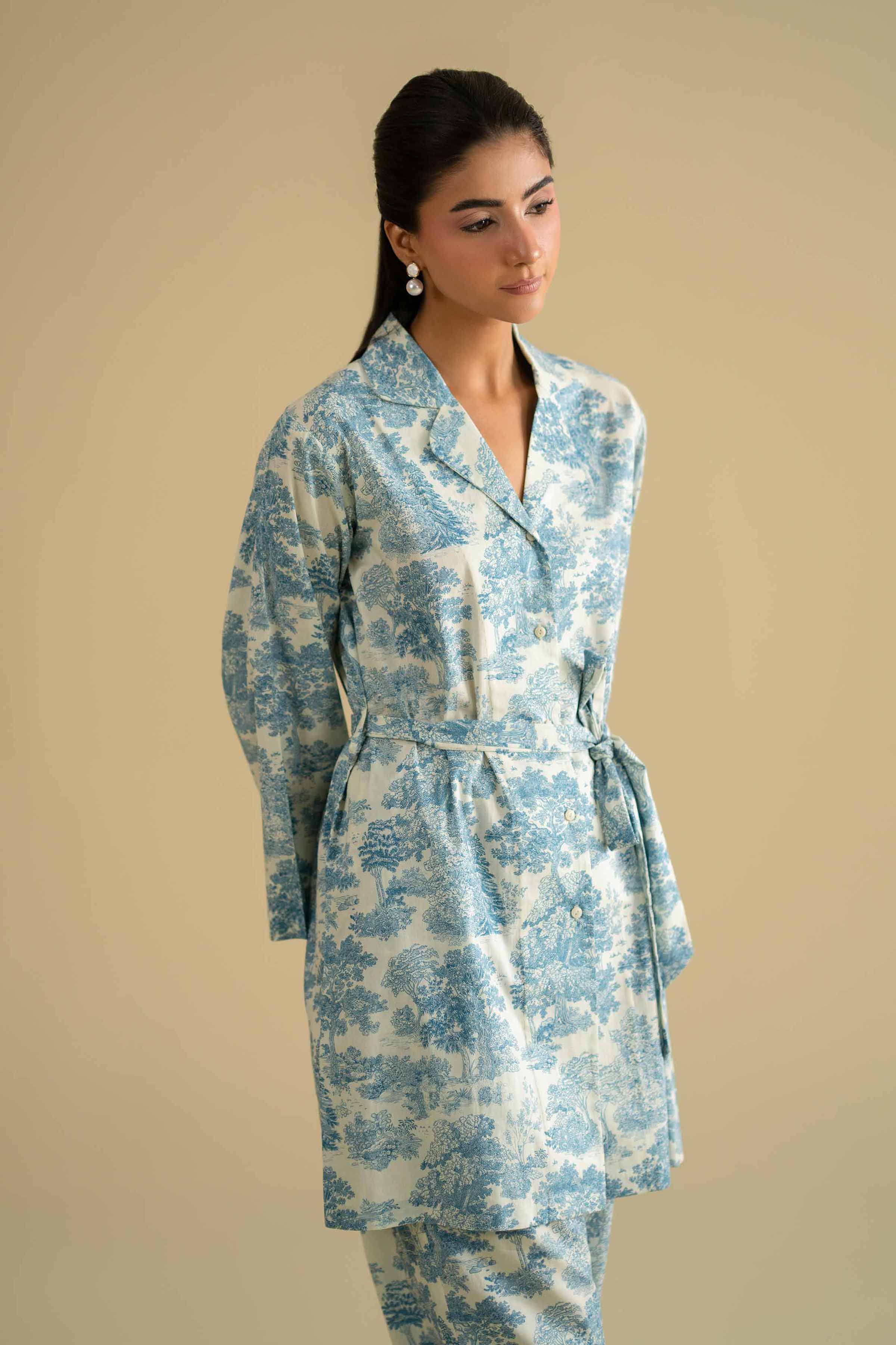 2 Piece - Printed Loungewear - KLS26-02