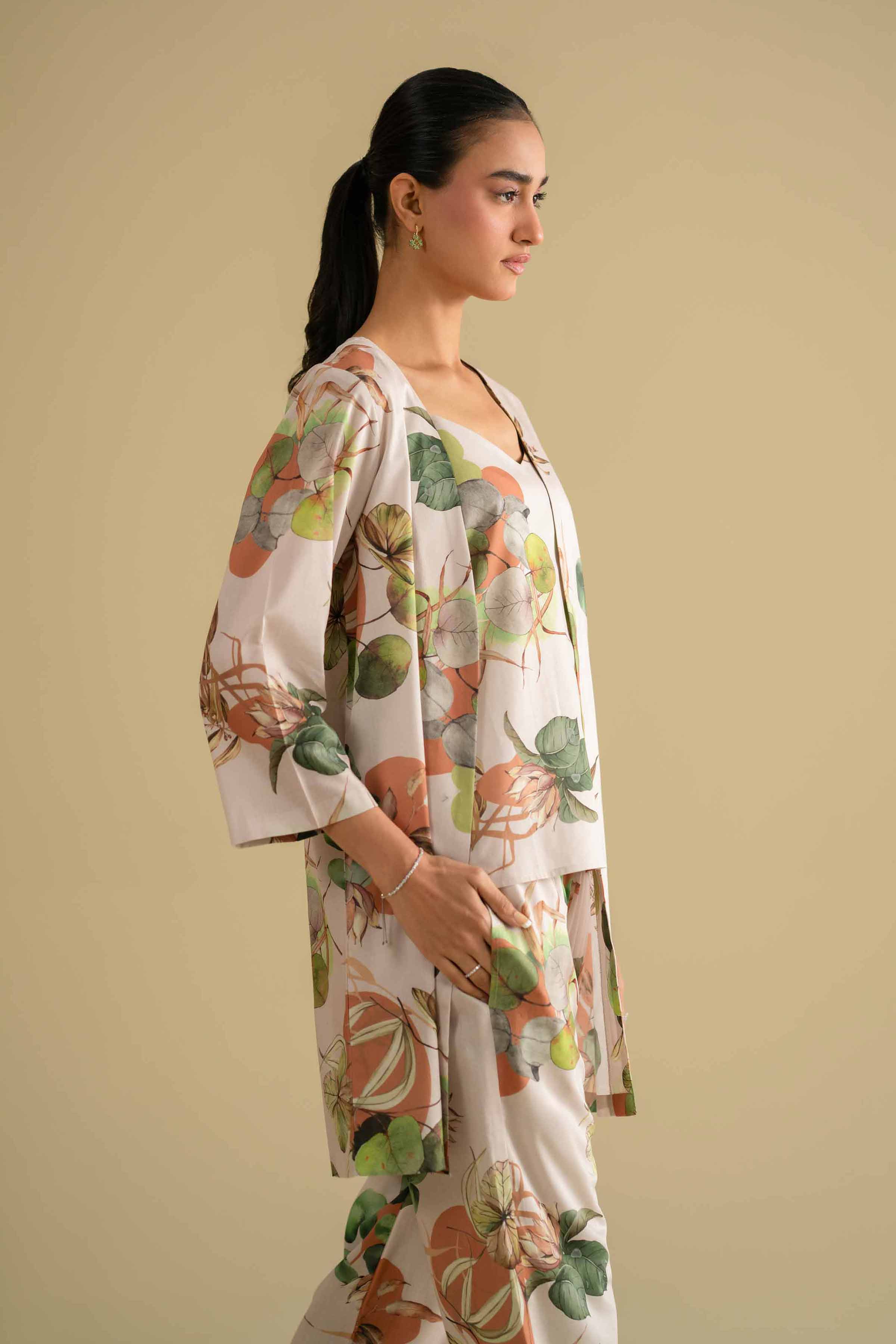 3 Piece - Printed Loungewear - KLS26-03