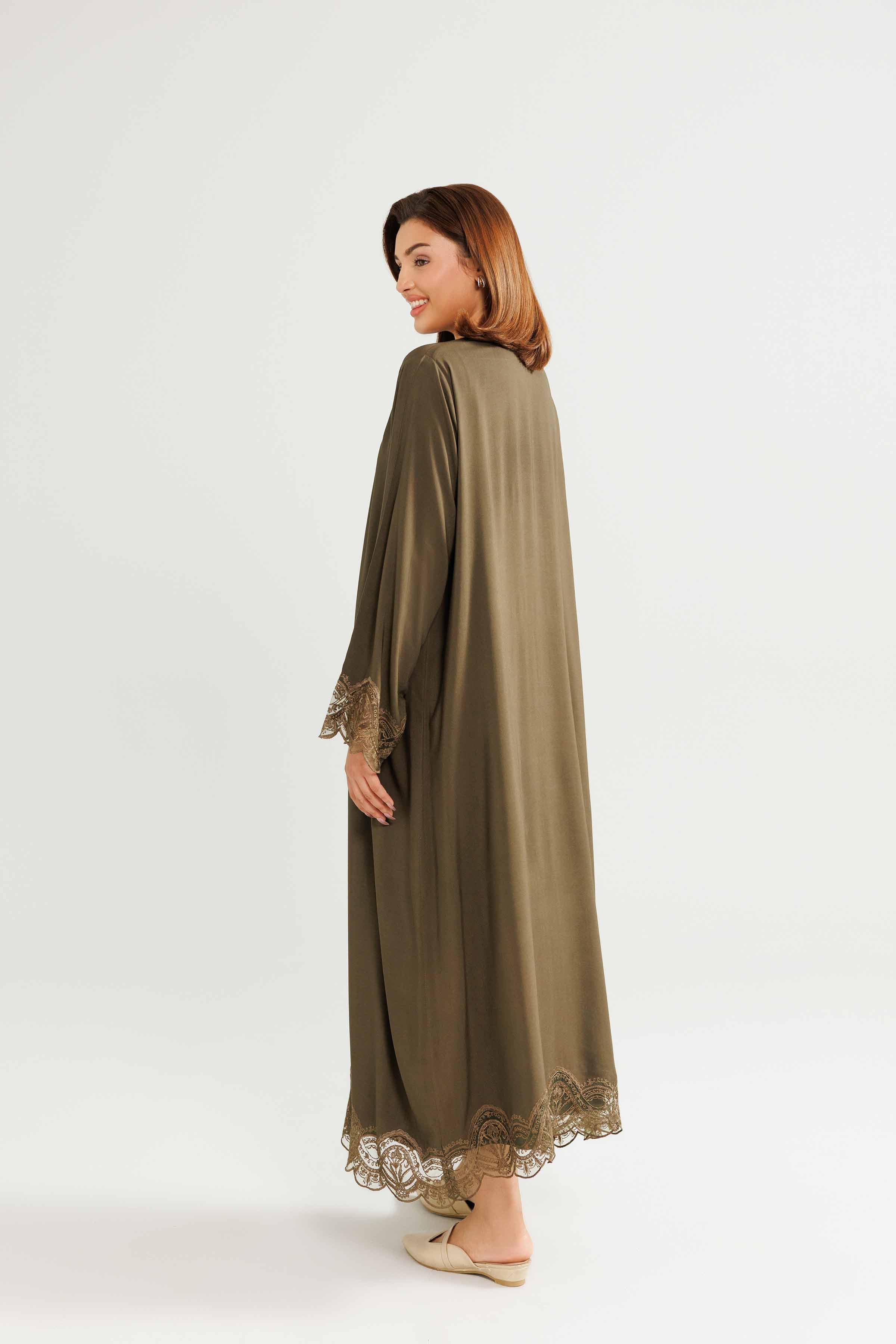 NishatUAE - Green Embroidered Linen 2-piece Ready To Wear Loungewear