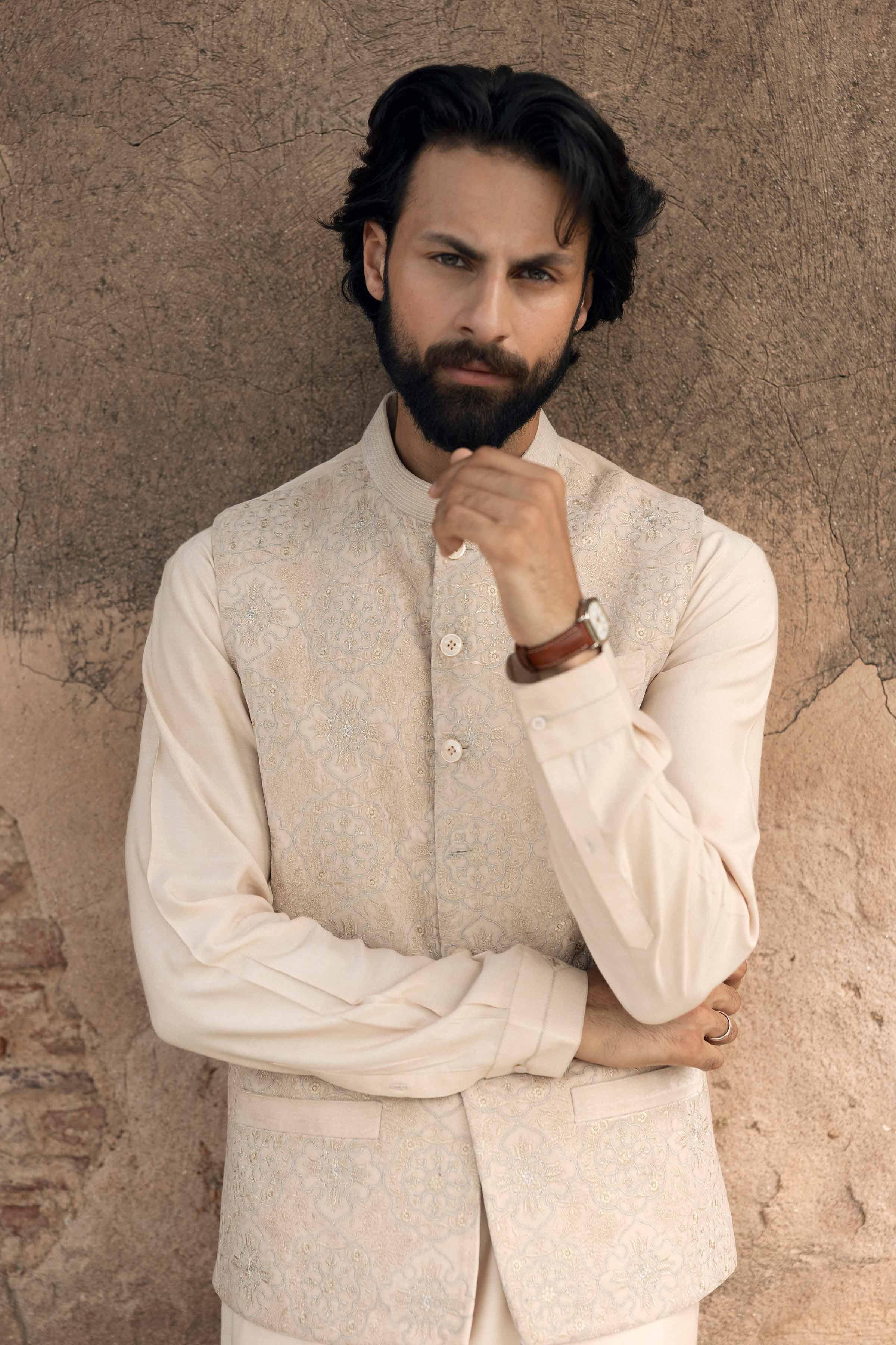 Embroidered Waistcoat - KNW25-01