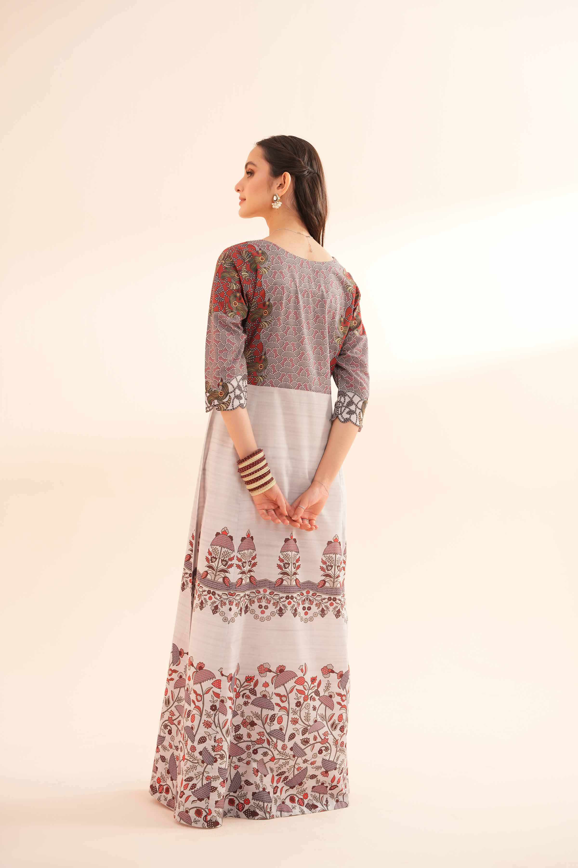 Printed Dress - KPE24-01