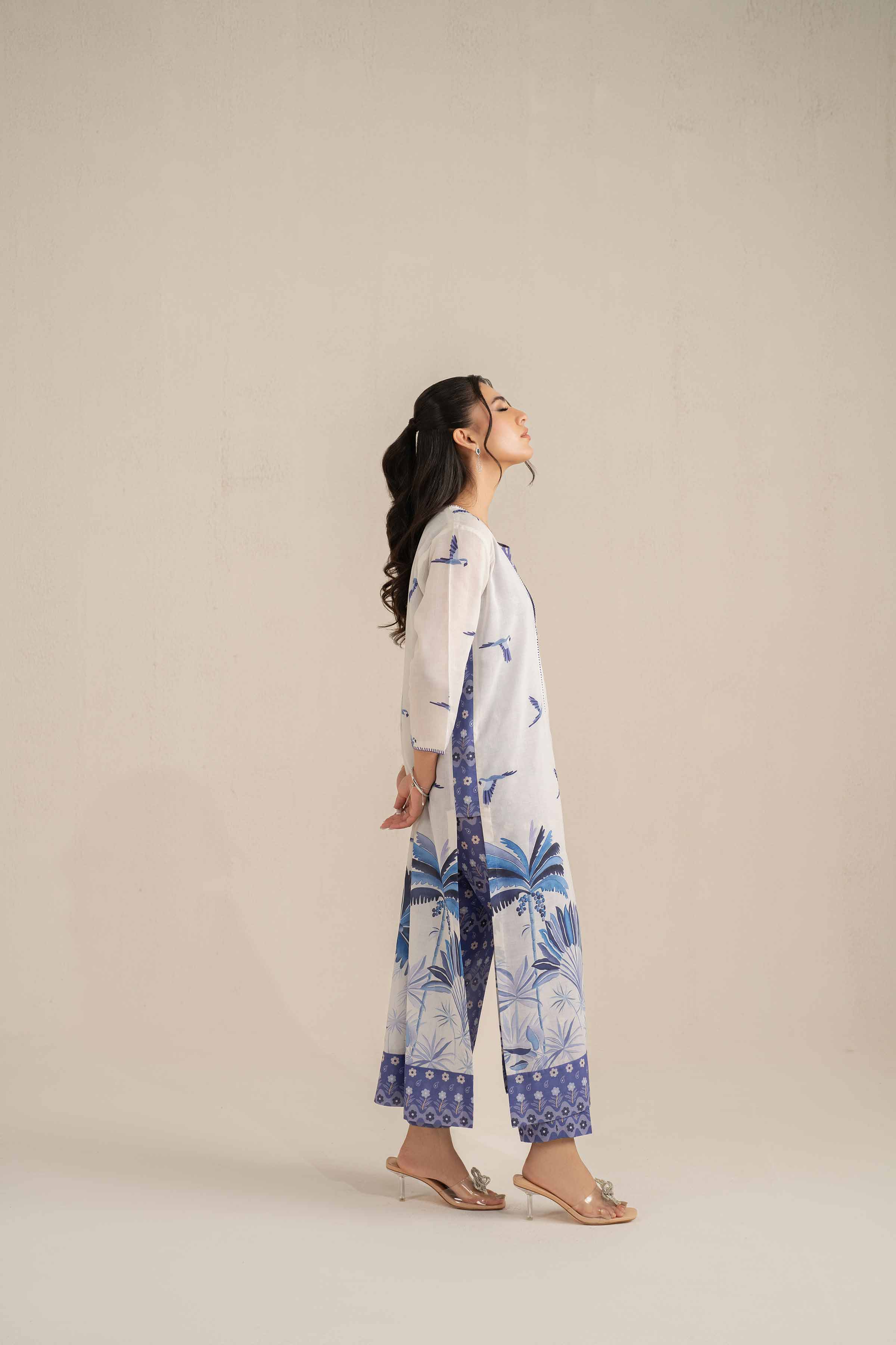 3 Piece - Printed Suit - KPS25-05