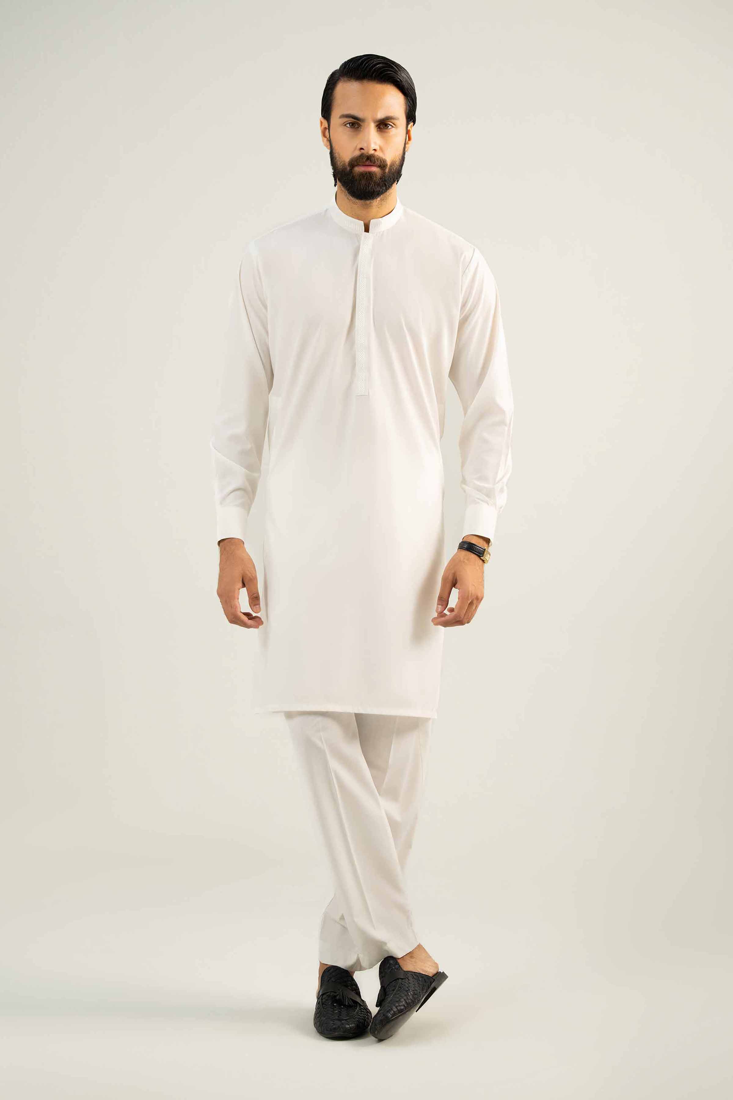 2 Piece - Embroidered Suit - NMST-SM25-2