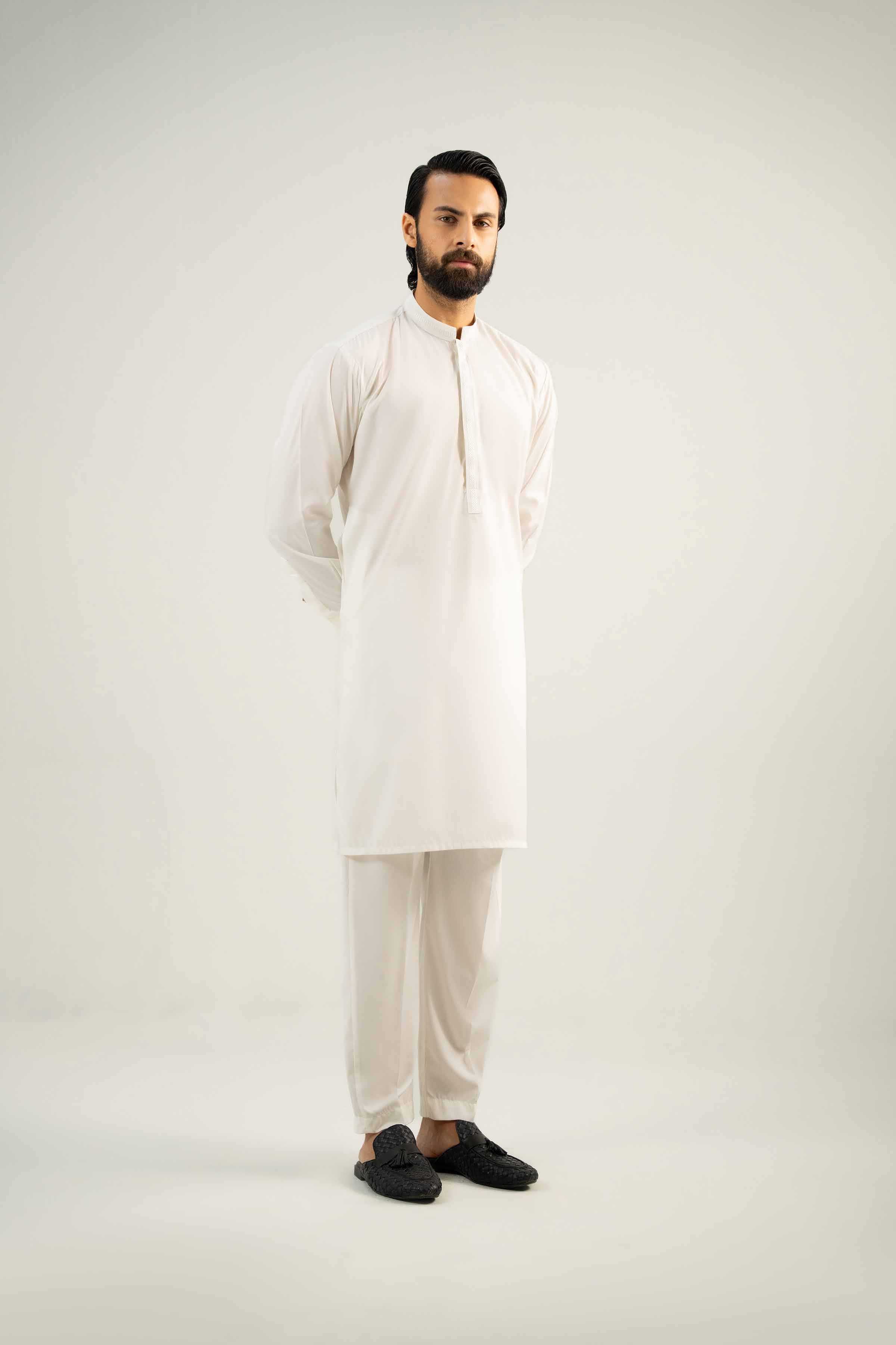 2 Piece - Embroidered Suit - NMST-SM25-2