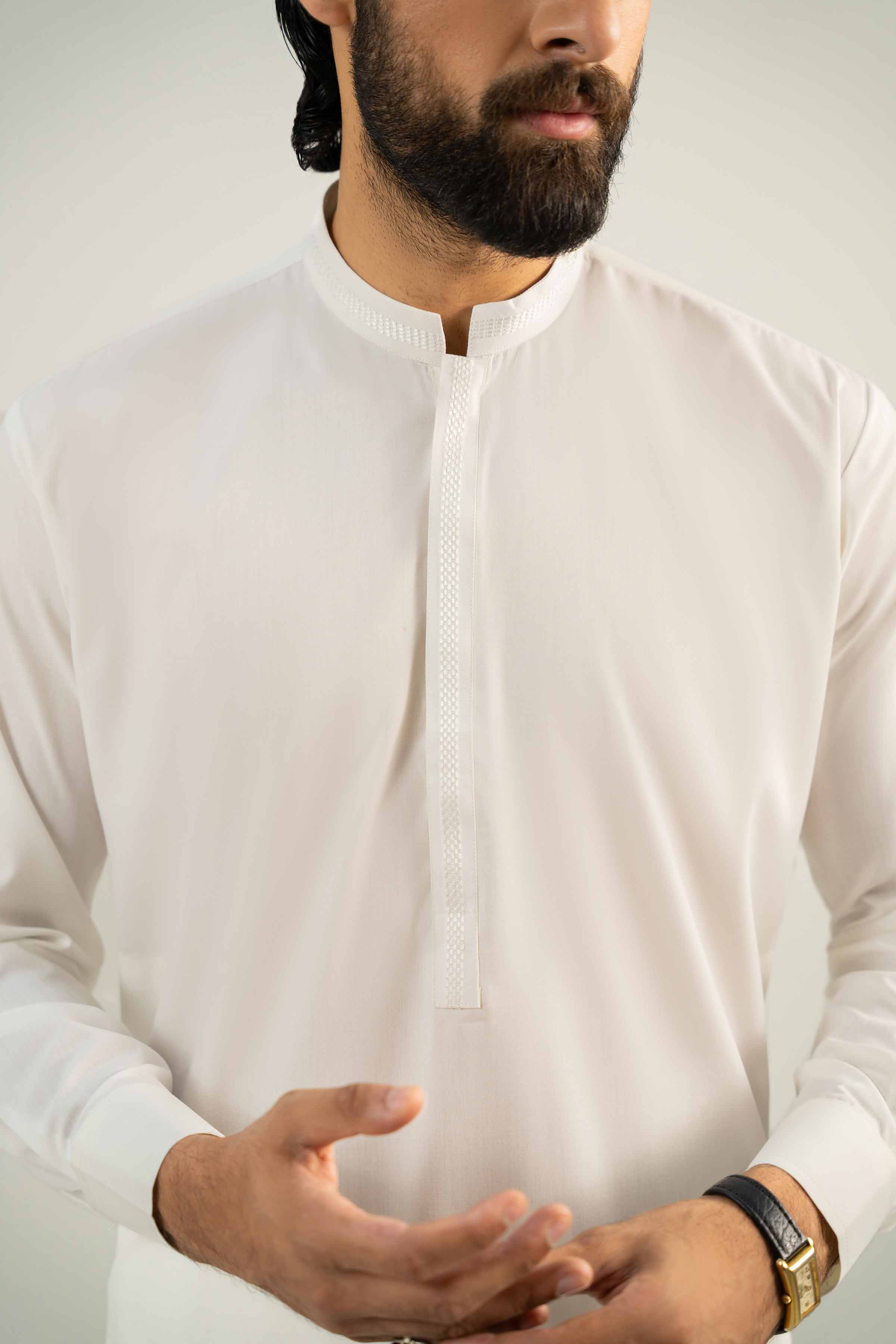 2 Piece - Embroidered Suit - NMST-SM25-2