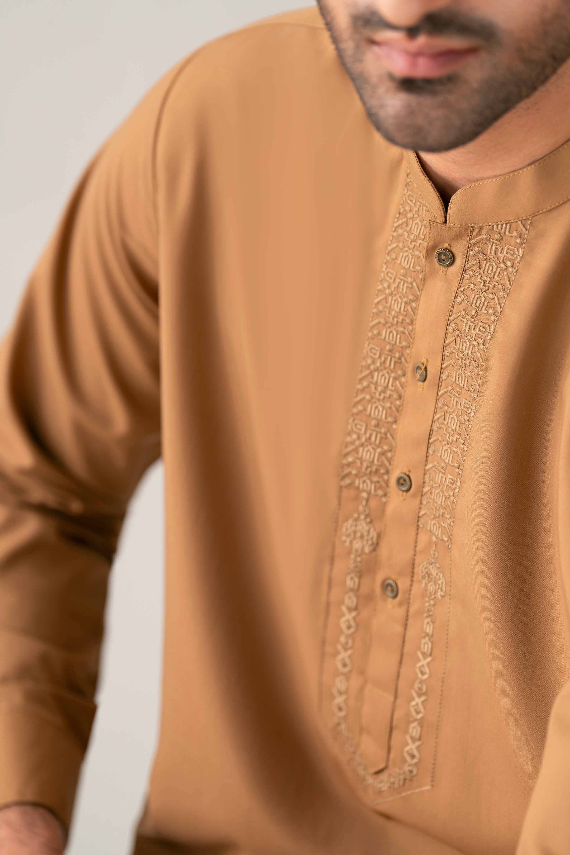 2 Piece - Embroidered Suit - NQ26-015