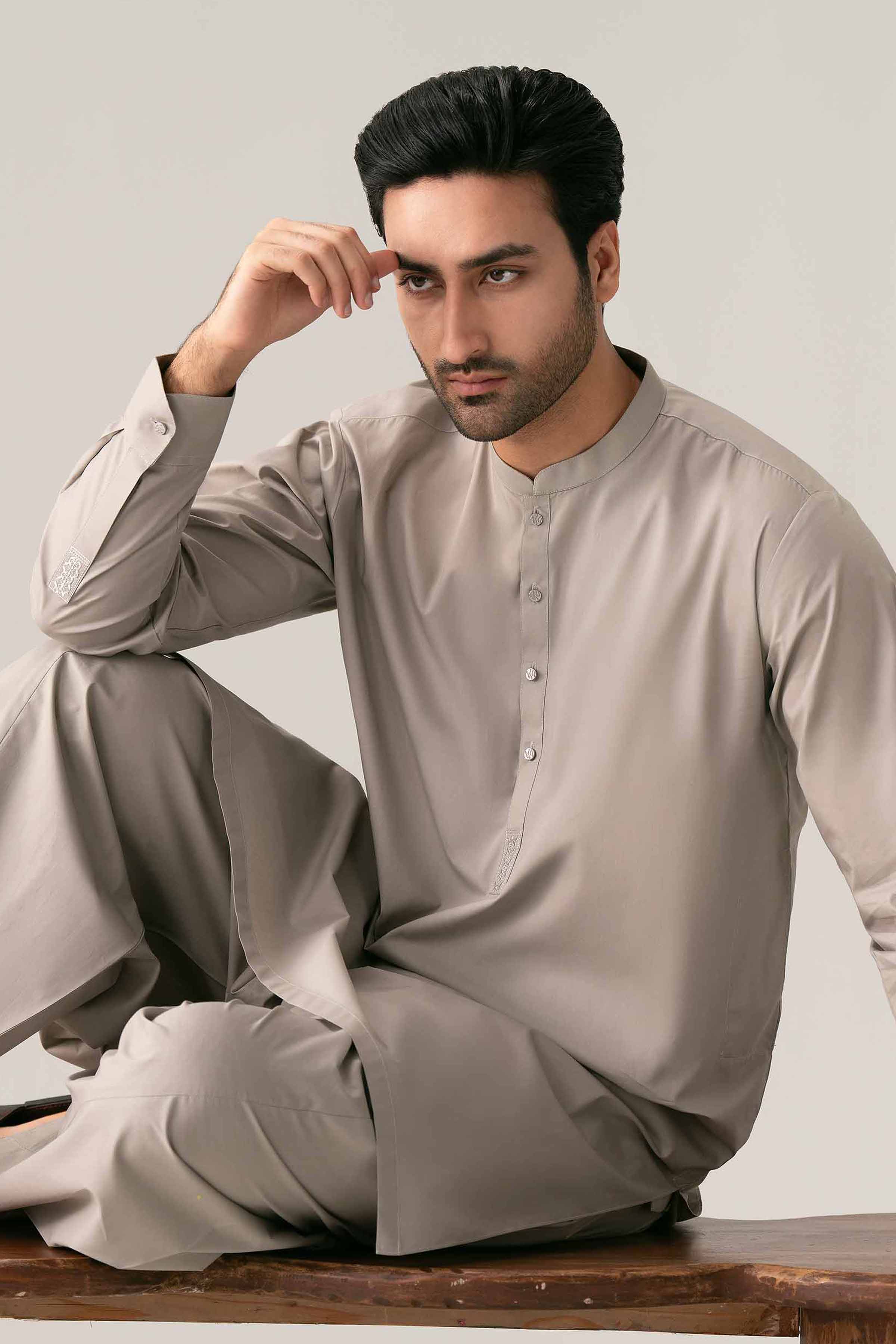 2 Piece - Embroidered Suit - NQ26-016