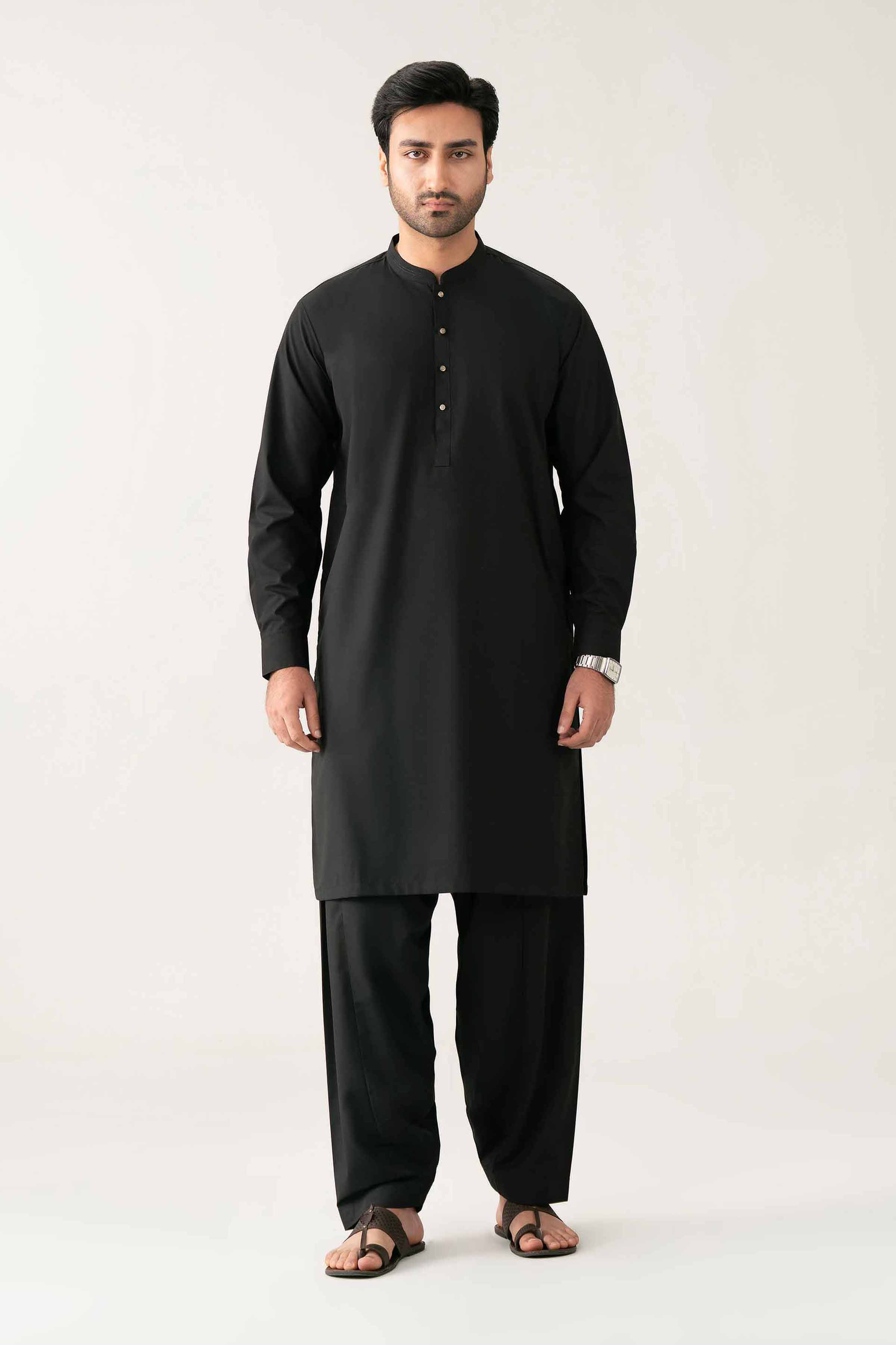 2 Piece - Solid Suit - NQ26-019 Black PV 2 Pieces Solids