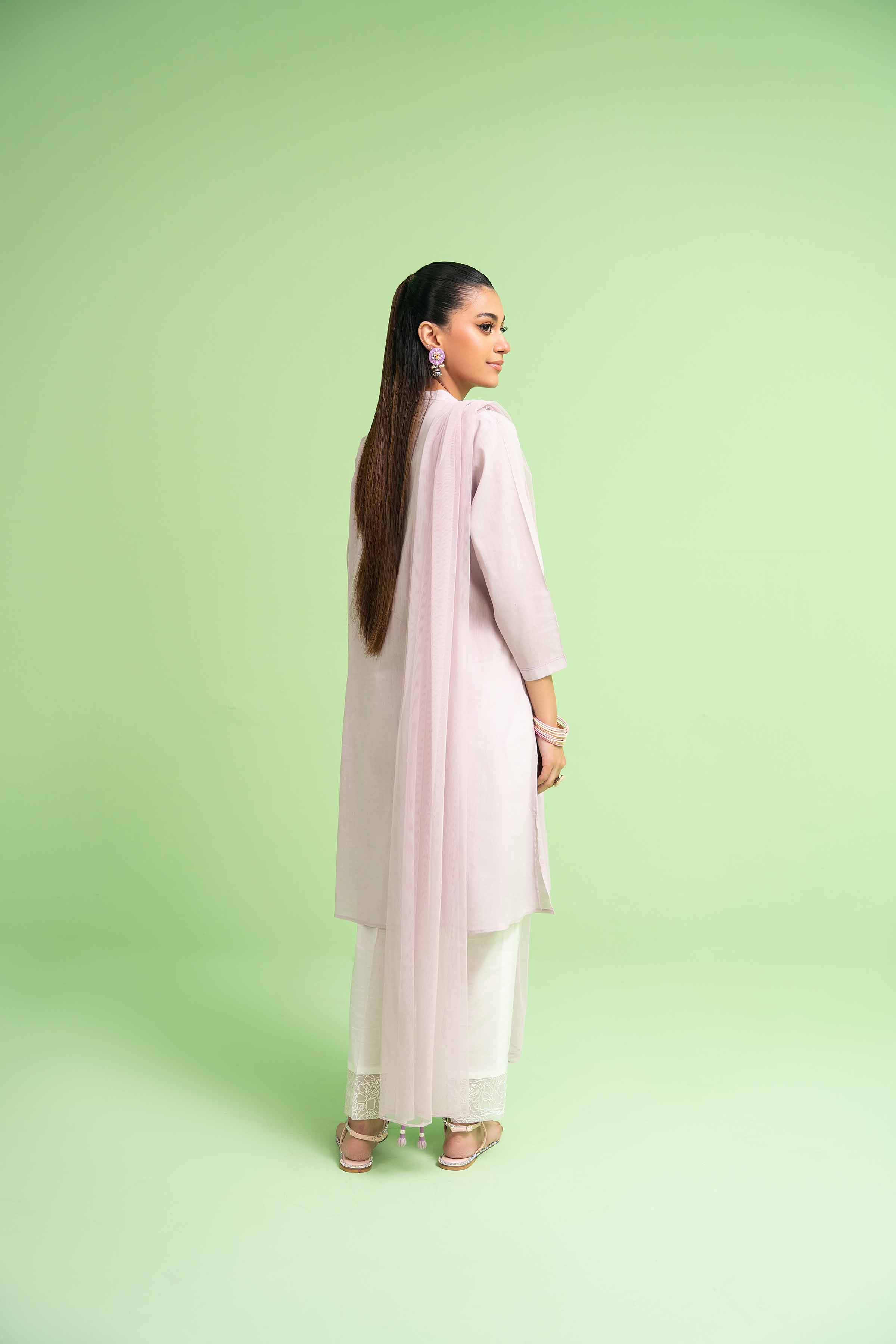 2 Piece - Embroidered Suit - PE24-131