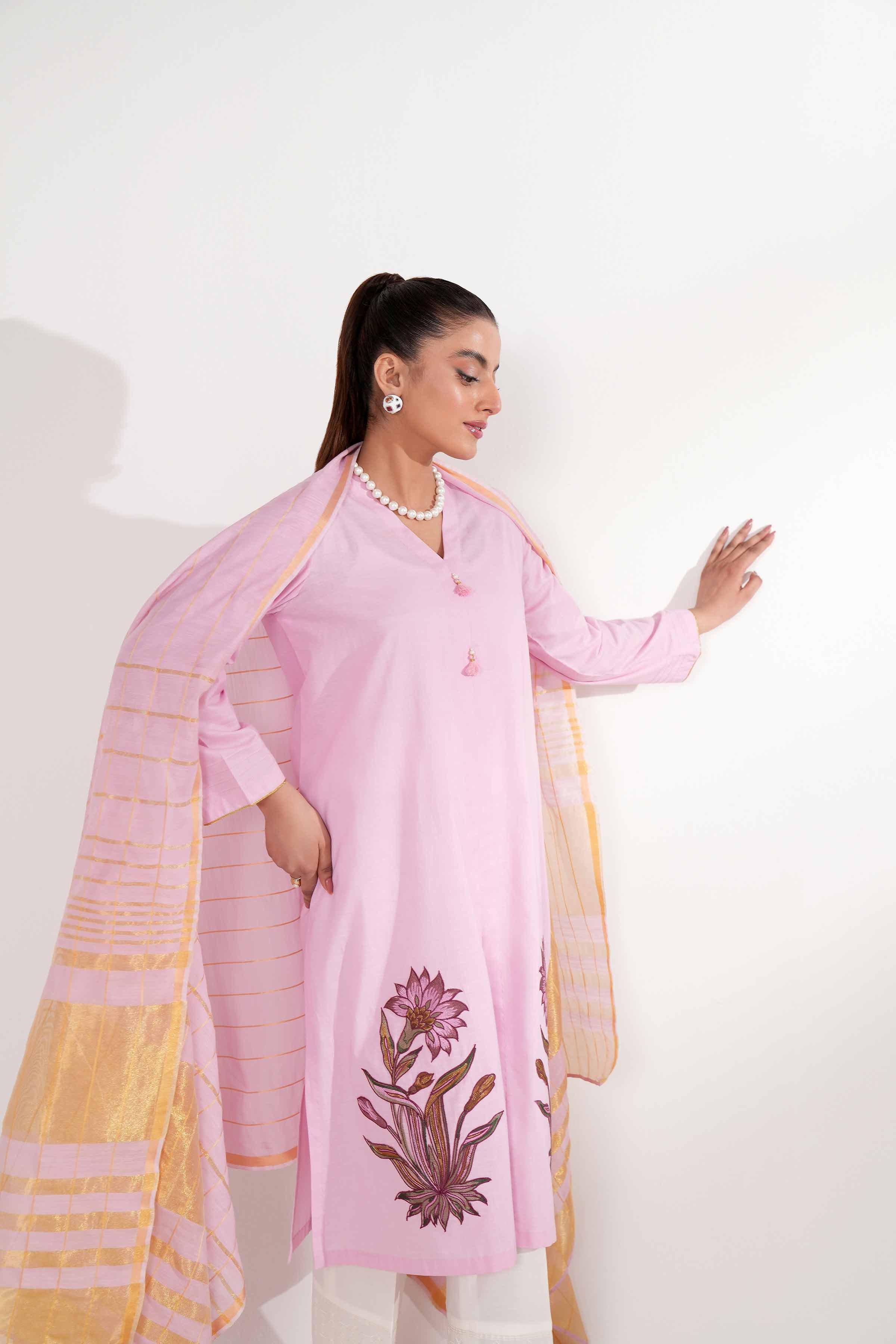 2 Piece - Embroidered Suit - PE24-46