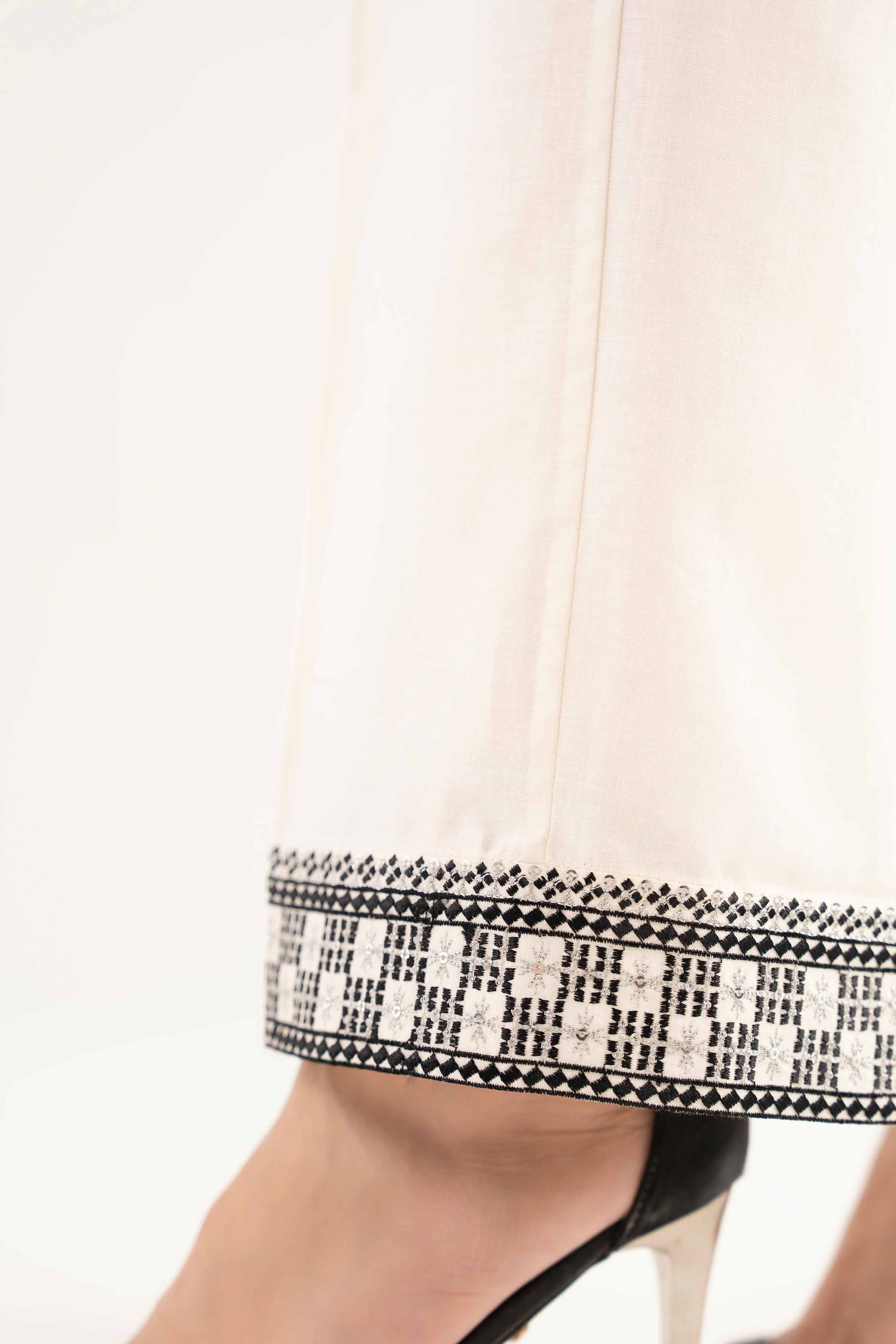 Embroidered Trousers - PE25-115