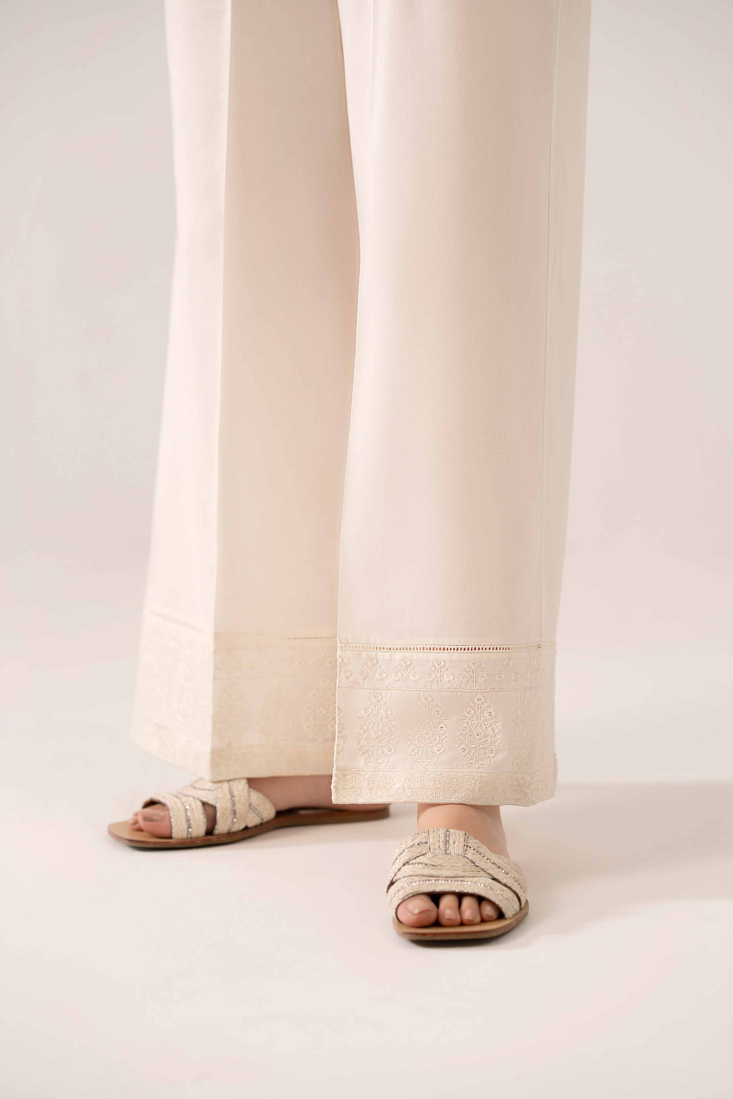 Embroidered Trousers - PE25-145