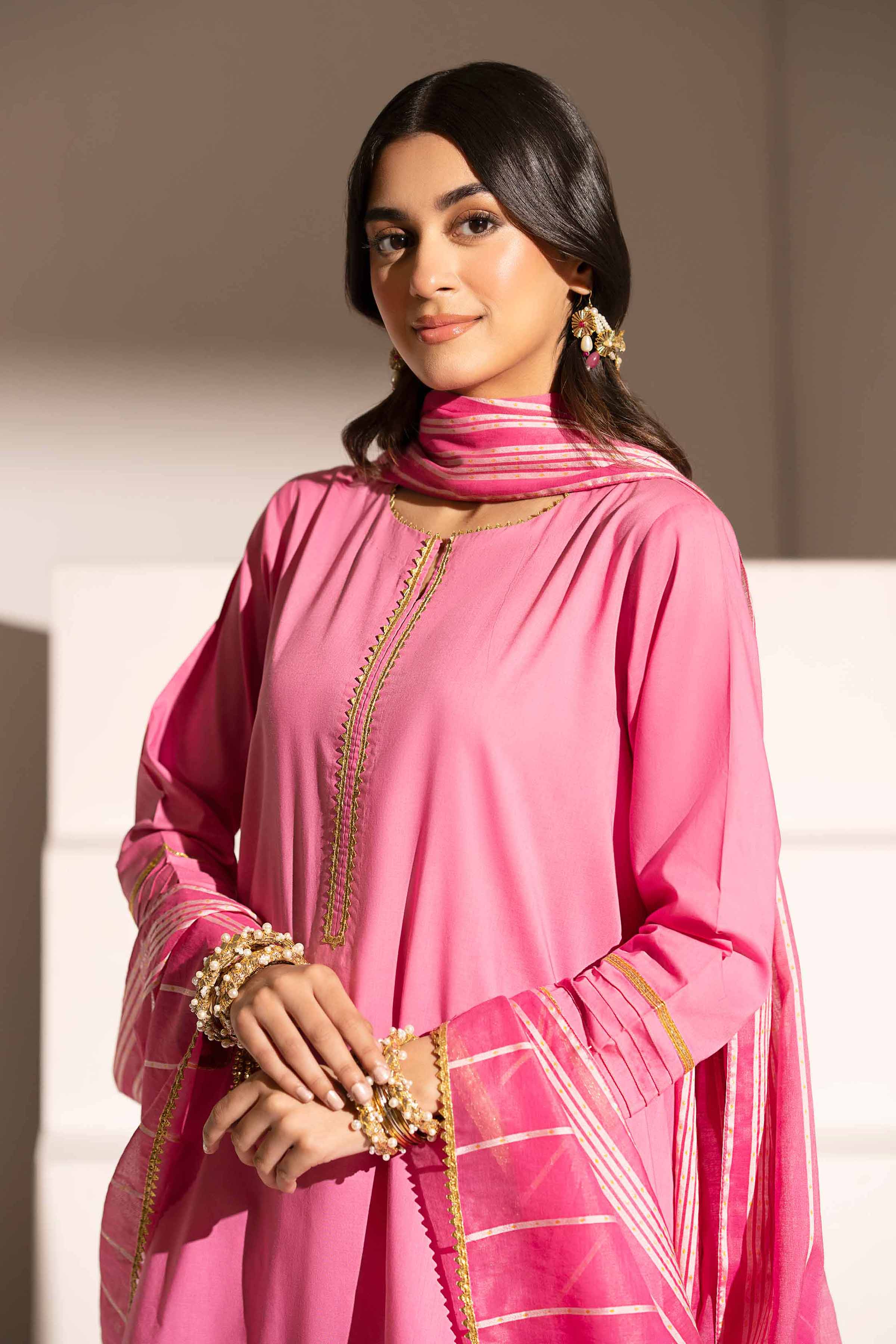 3 Piece - Embroidered Suit - PE25-156