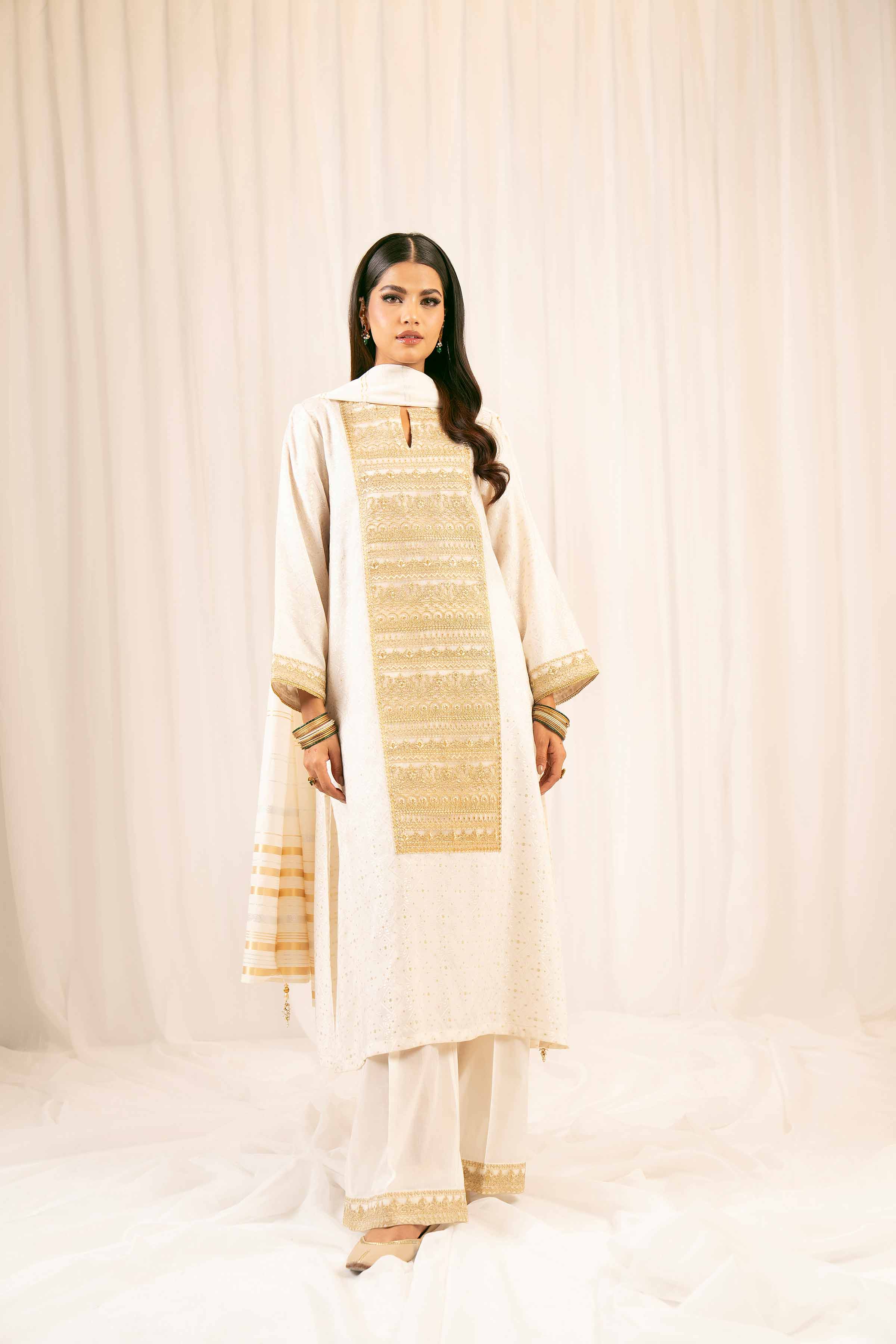 3 Piece - Embroidered Suit - PFE25-20